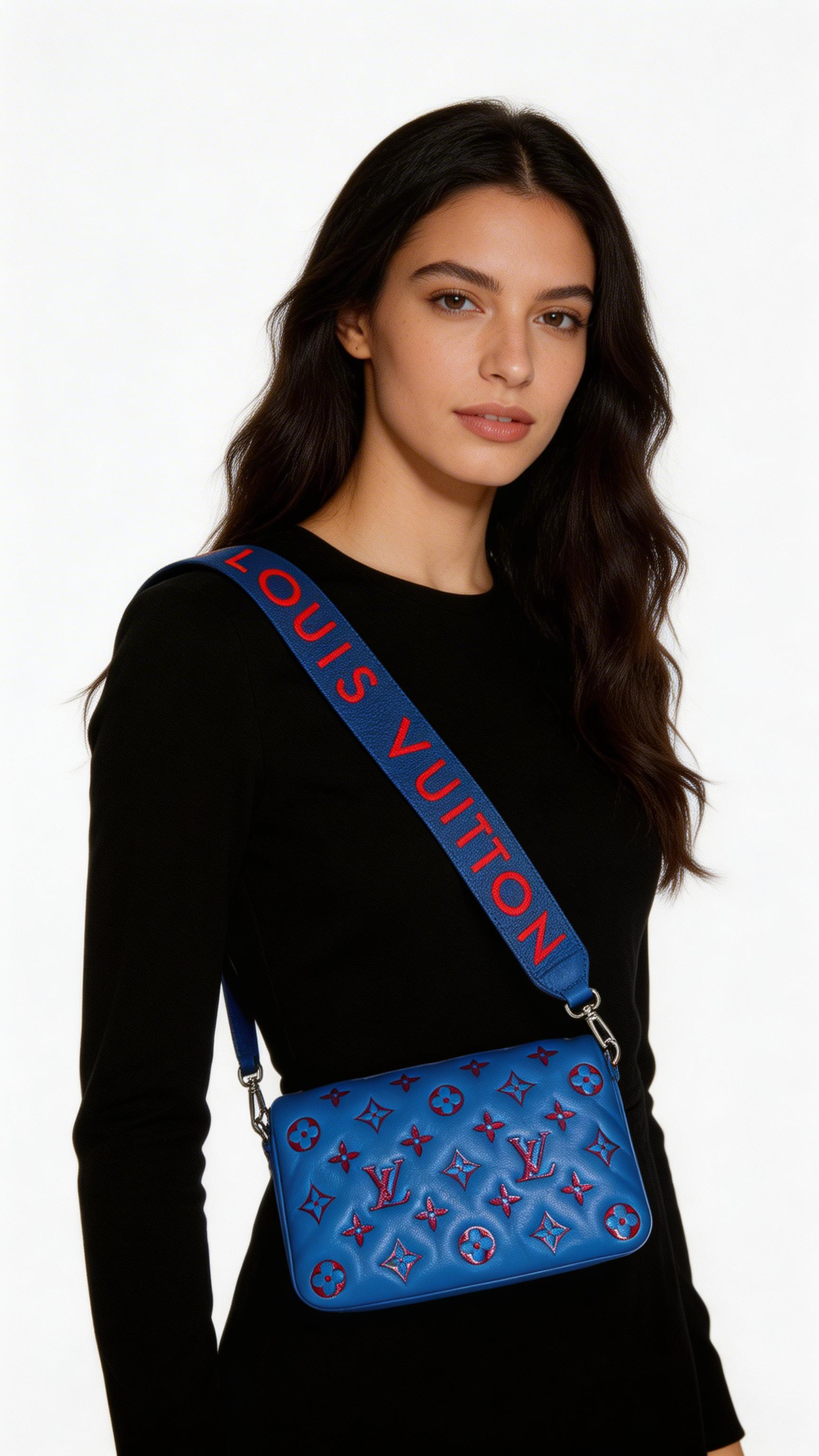 Preloved Louis Vuitton Coussin Pochette Lambskin Crossbody Bag 00212026OPUL