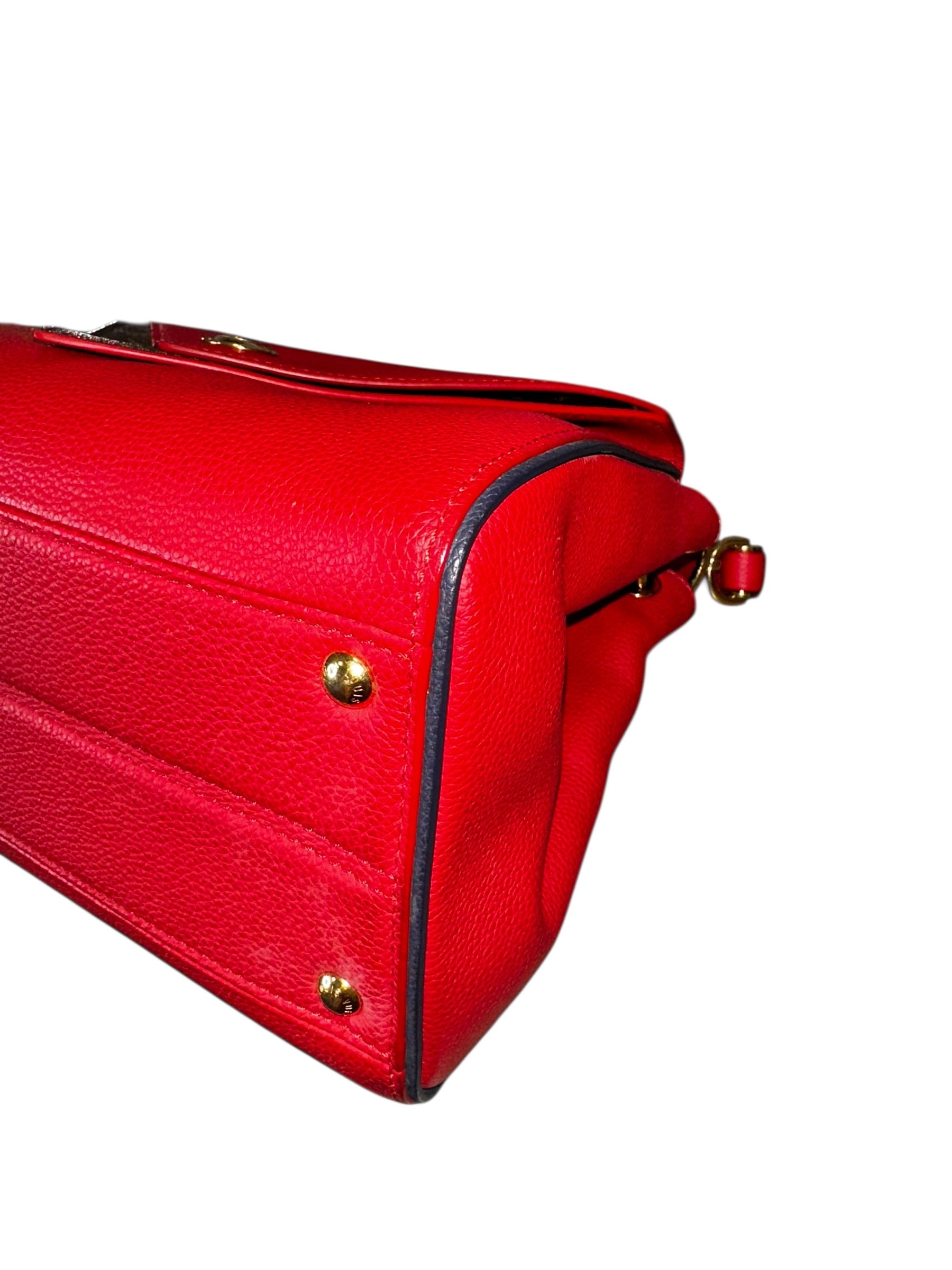 Preloved Louis Vuitton Double V Monogram Satchel (Full Set) 00112026OPUL