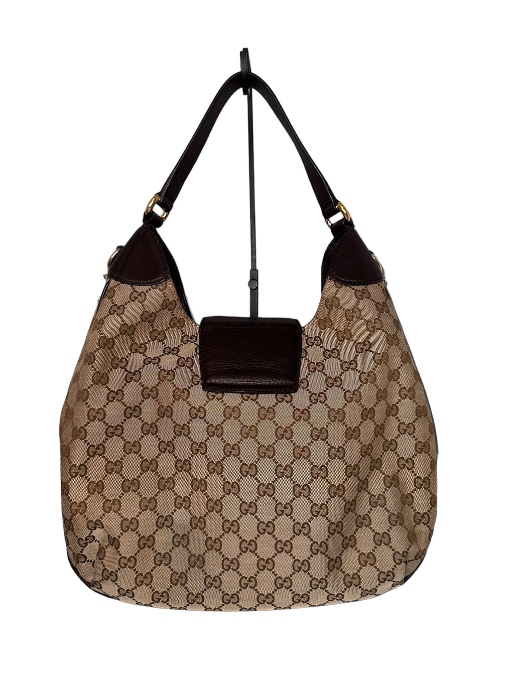 Preloved Gucci GG Supreme Hobo Chain Bag 02042024OPUL