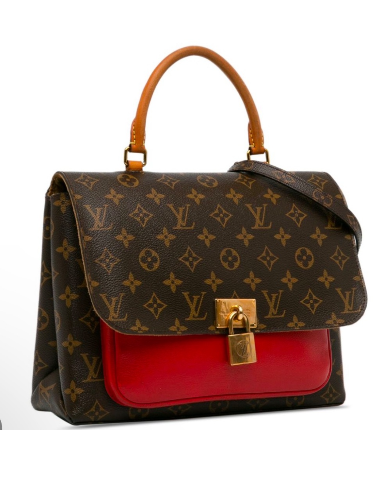 Preloved Louis Vuitton Red Marignan Monogram