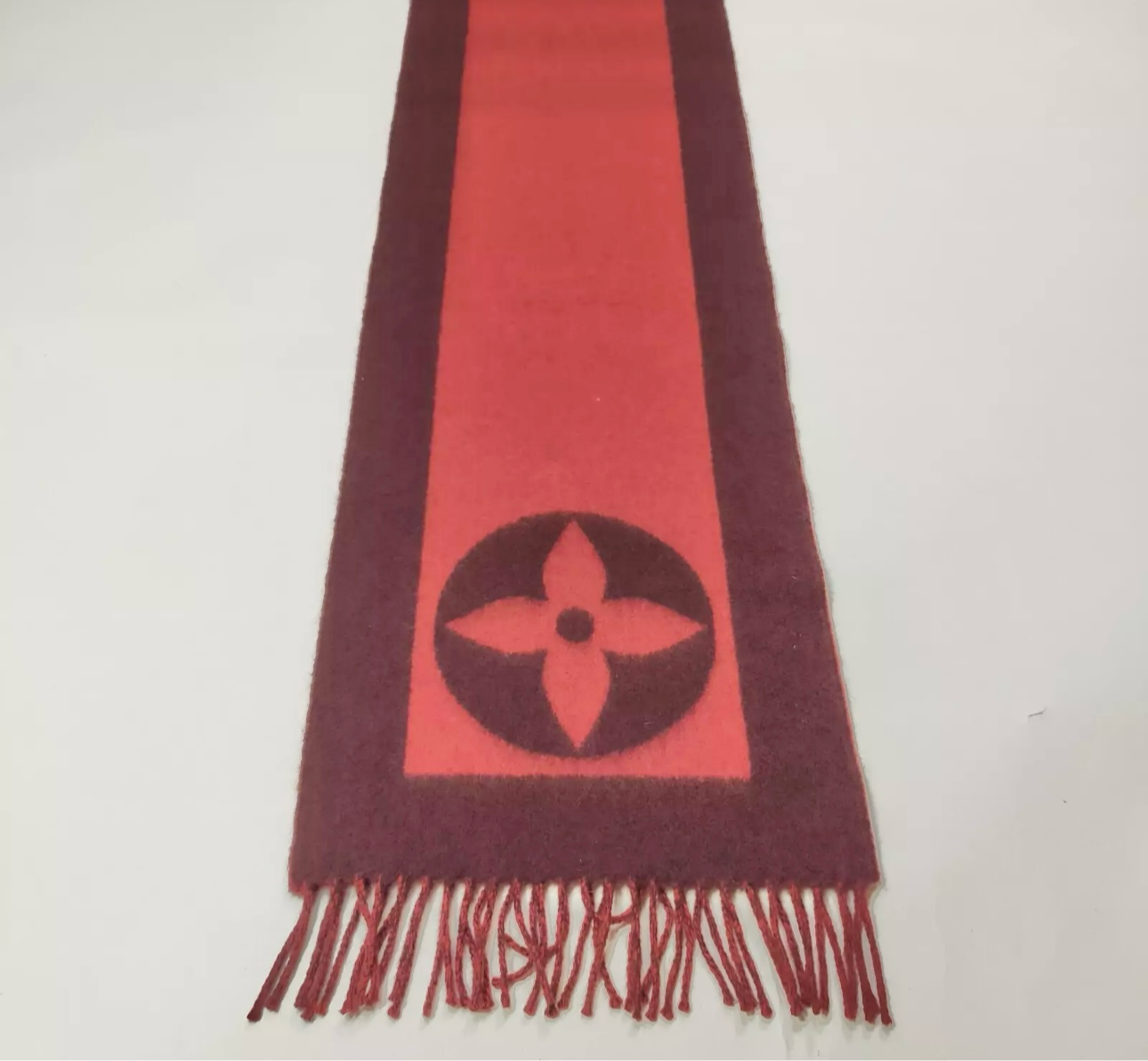 Preloved Louis Vuitton LV Angora-Lamb Wool Winter Scarf (02582024OPUL)