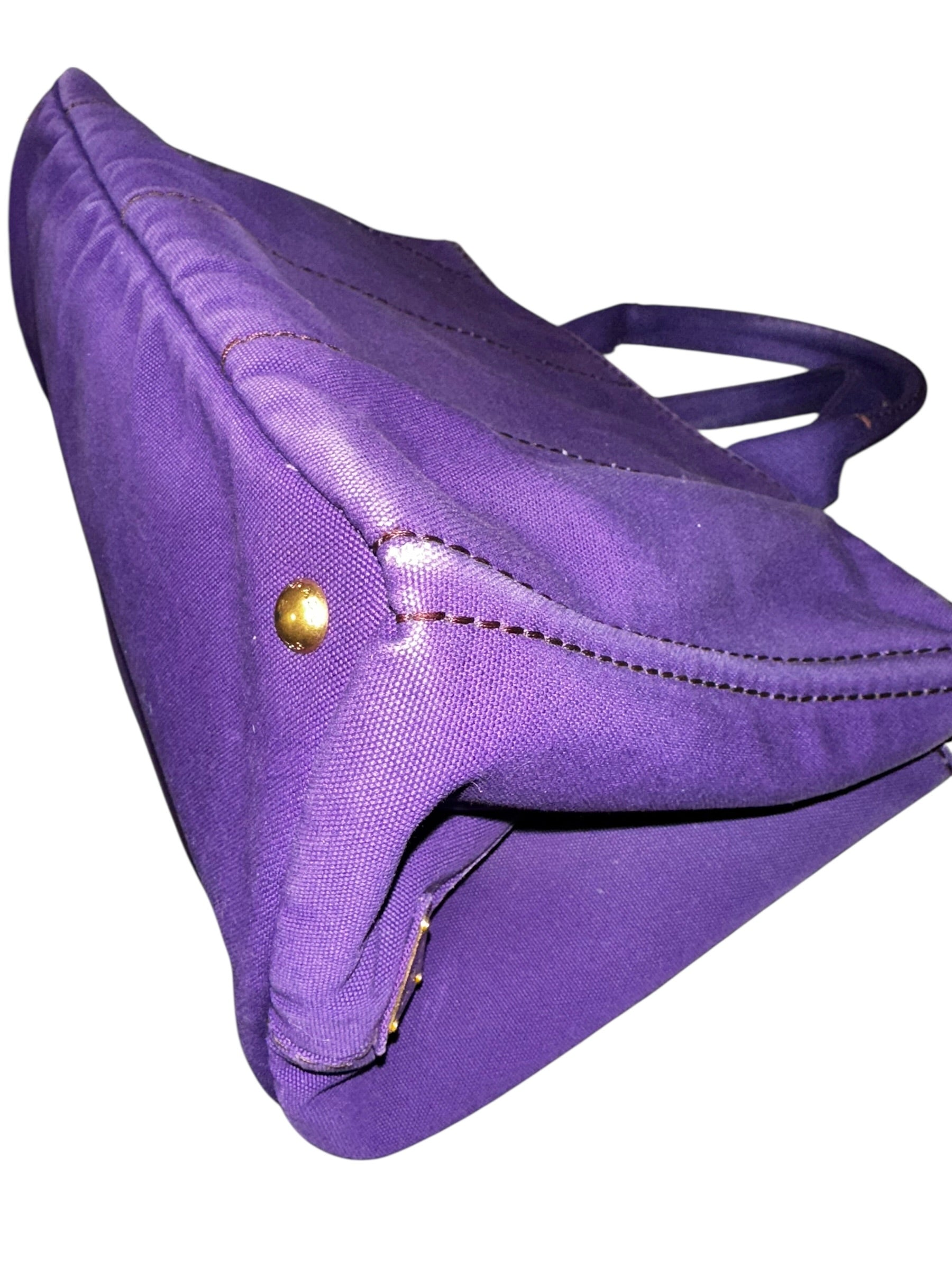Prada Kanapa Denim, Large Violet 00142026OPUL