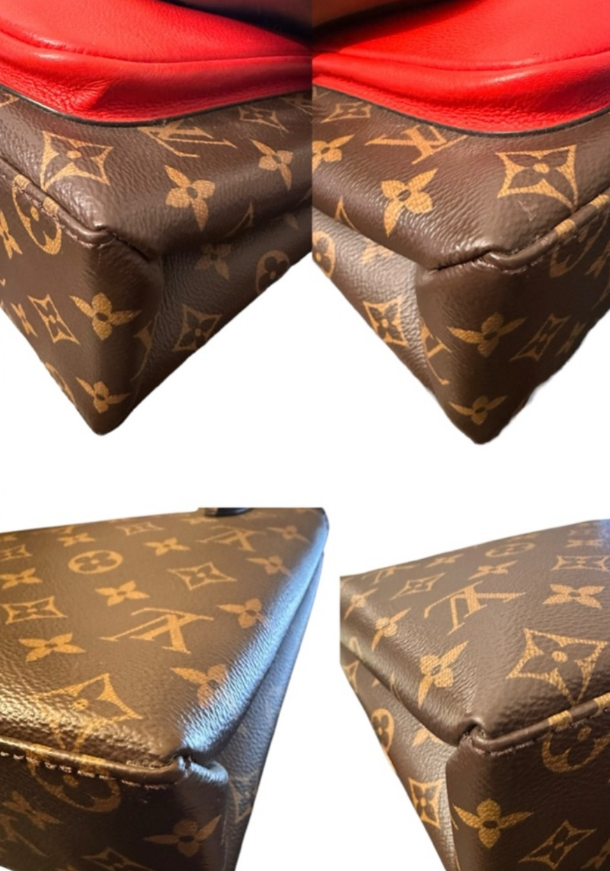 Preloved Louis Vuitton Red Marignan Monogram