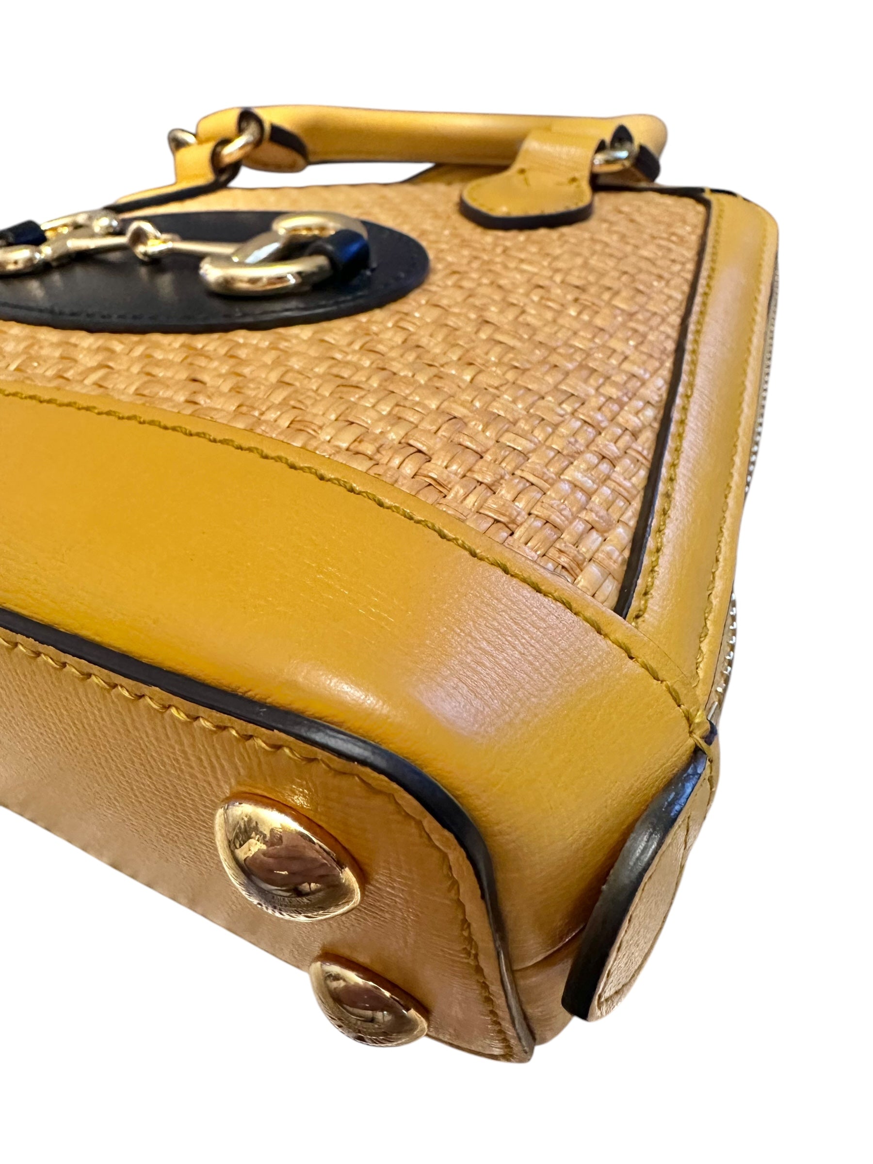 Preloved Gucci Horsebit 1955 Top Handle Bag 00142025OP