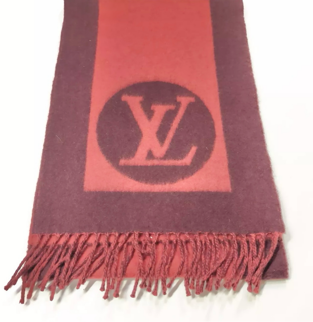 Preloved Louis Vuitton LV Angora-Lamb Wool Winter Scarf (02582024OPUL)