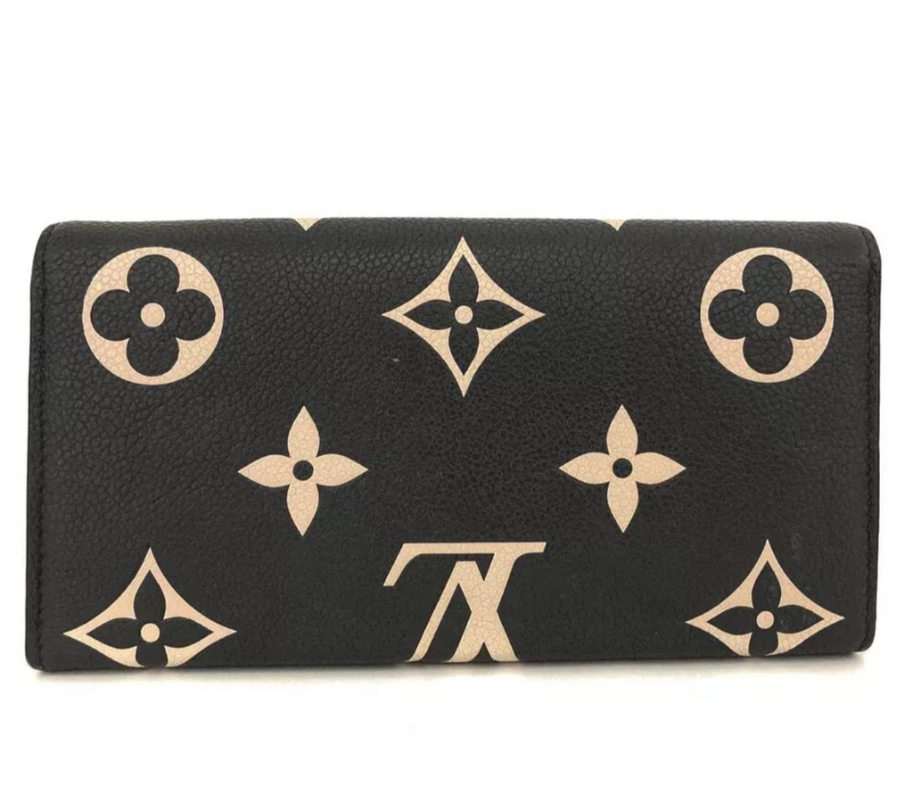 Preloved Louis Vuitton LV Escala Monogram Bicolor Empriente Portefeuille 02102024OPUL