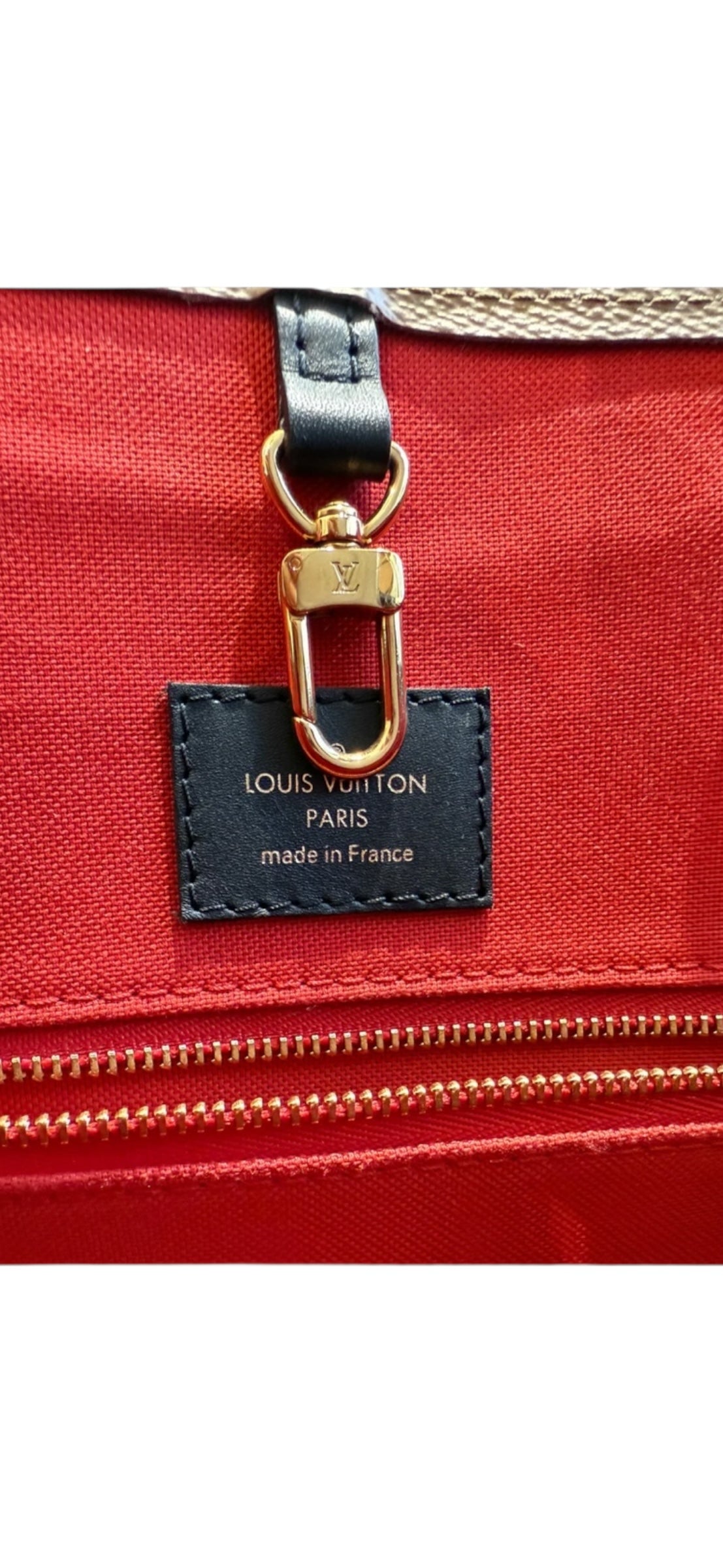 Preloved (Full Set) Louis Vuitton On The Go Reverse Monogram GM Size 00422025OPUL