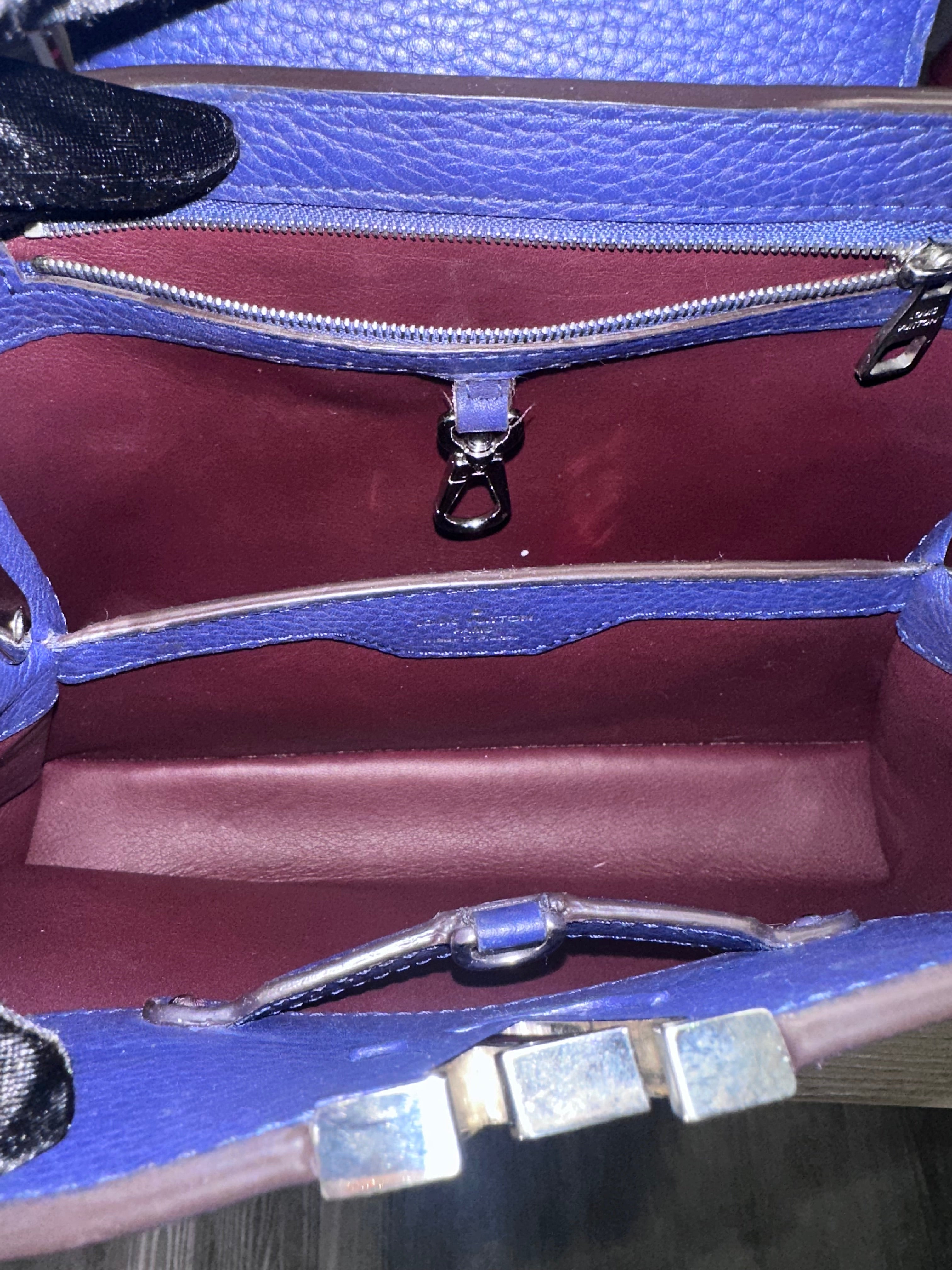 Preloved Louis Vuitton Capuccine in Taurillon Leather Medium Handbag 00562025OPUL