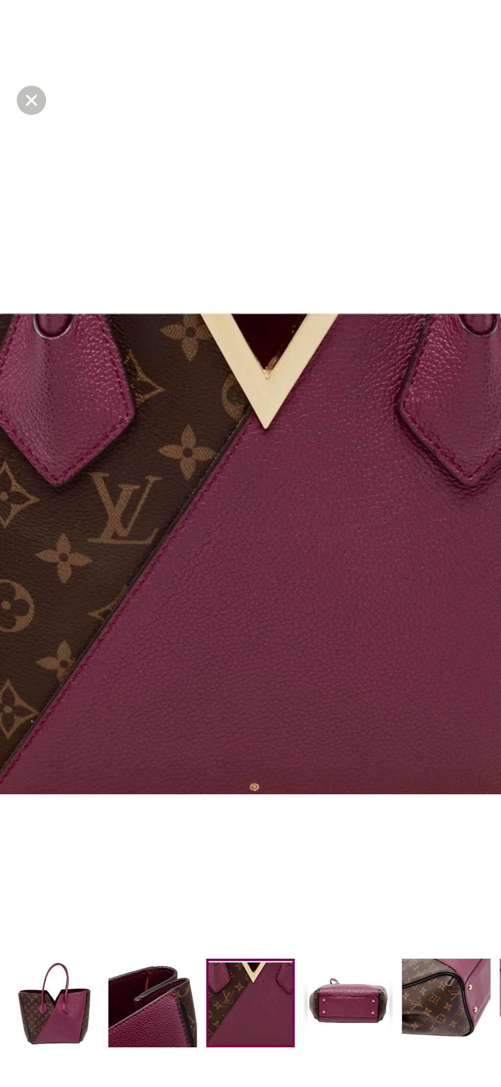 Preloved Louis Vuitton Kimono Monogram Tote 00372025OPUL