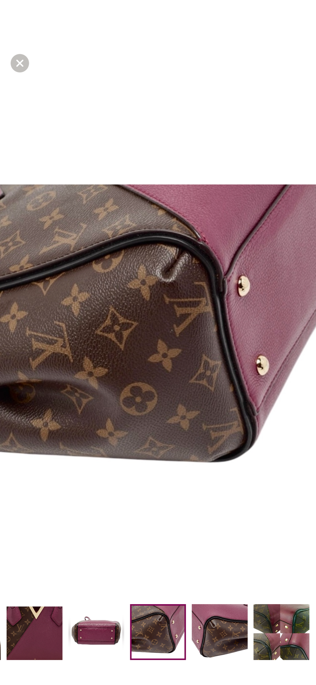 Preloved Louis Vuitton Kimono Monogram Tote 00372025OPUL