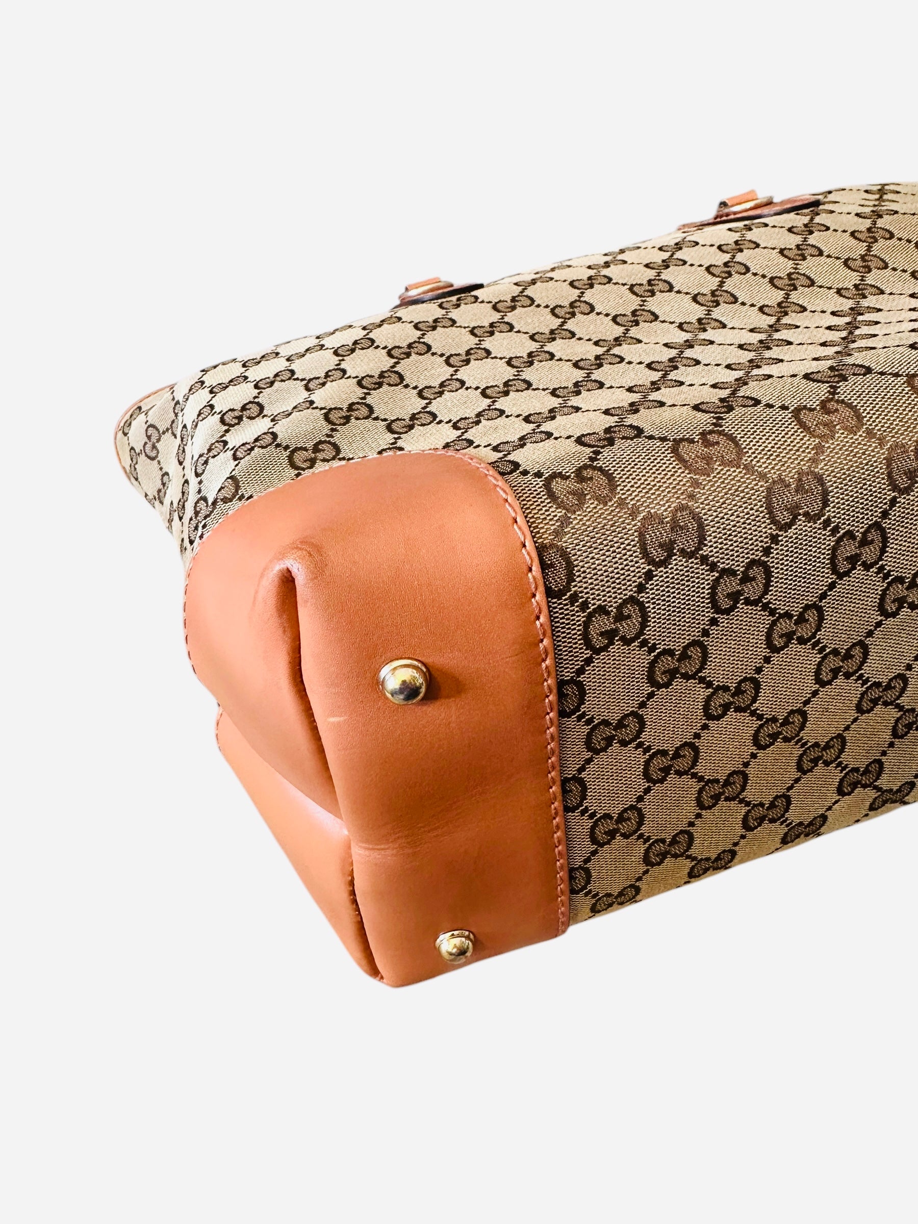 Preloved Gucci GG Canvass  Shopper’s Tote  03082024OPUL