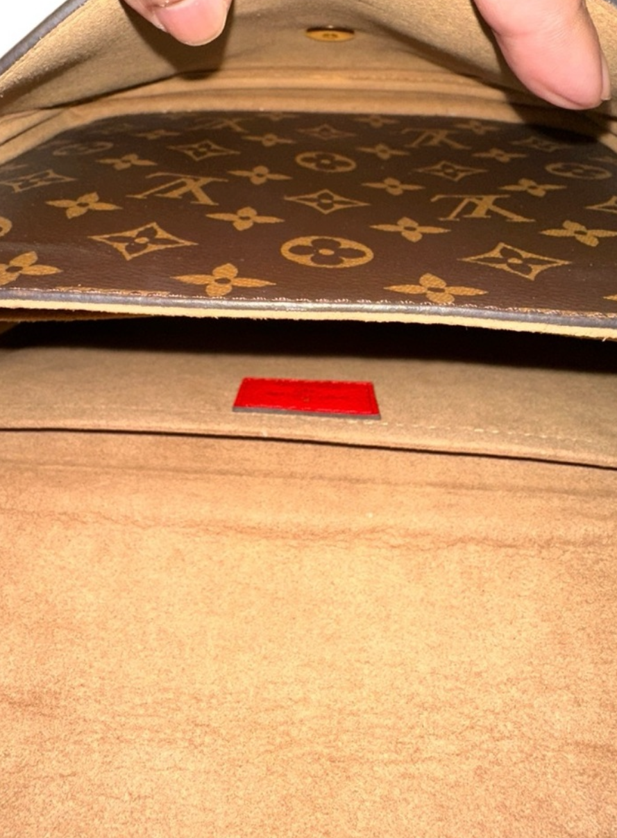 Preloved Louis Vuitton Red Marignan Monogram