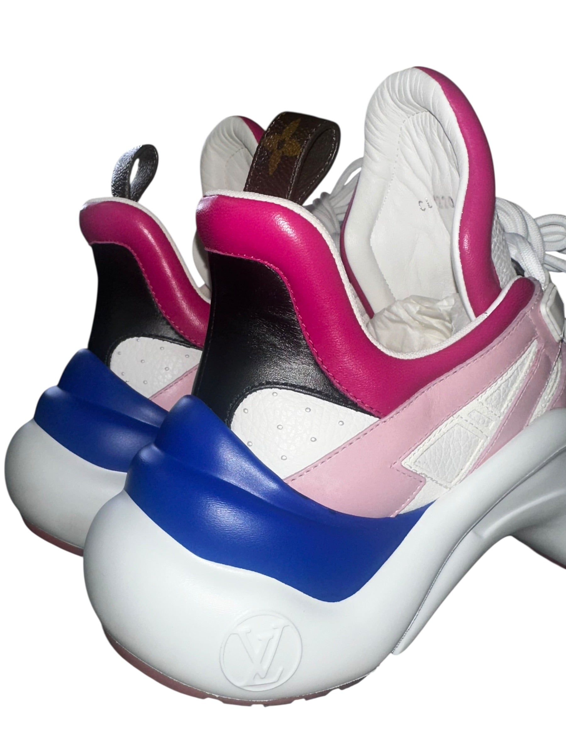 Preloved Louis Vuitton LV Archlight Women's Sneakers, Size 8.5 US (38.5 UK)