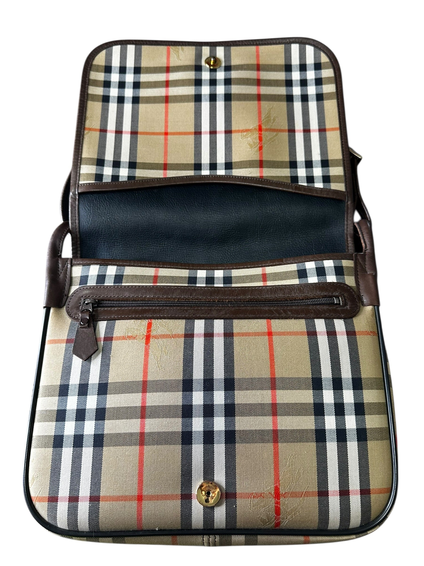 Preloved Burberry Nova Messenger Bag 00092026OPUL