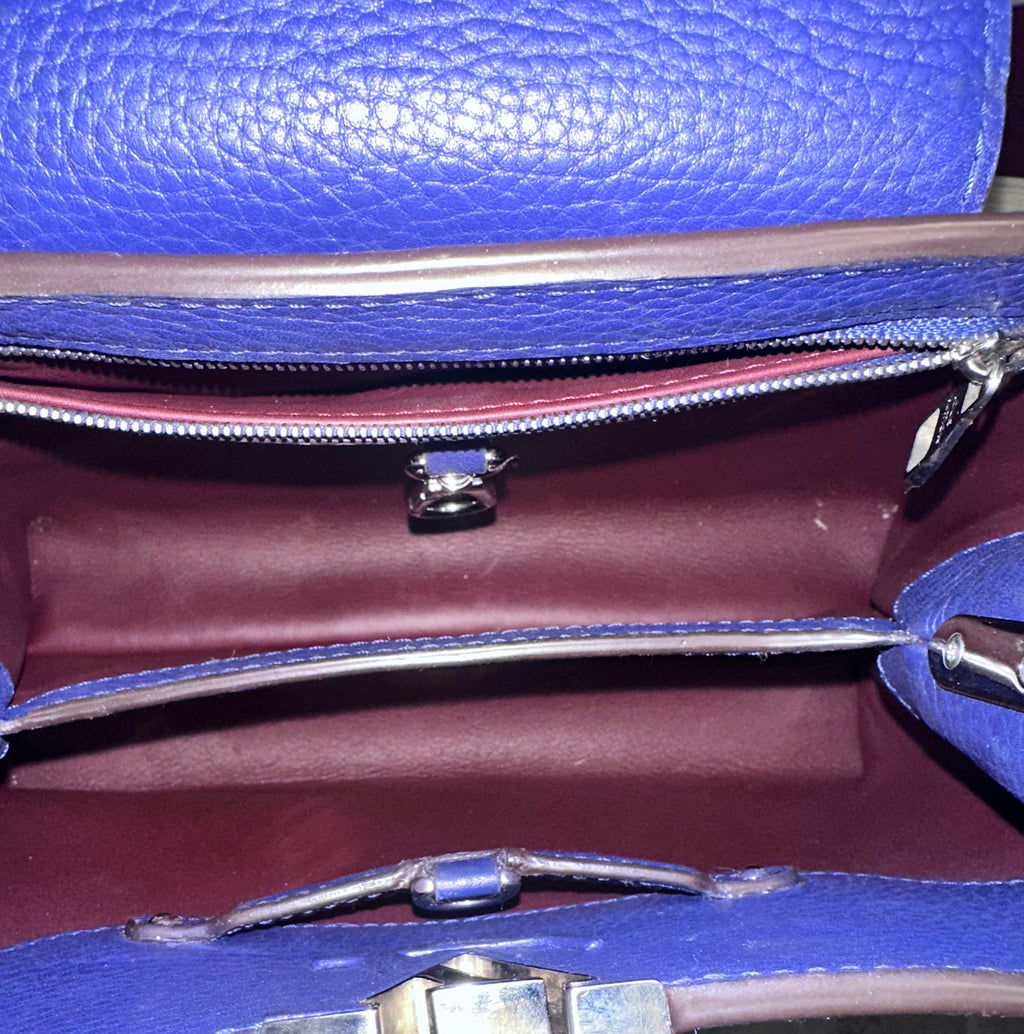 Preloved Louis Vuitton Capuccine in Taurillon Leather Medium Handbag 00562025OPUL