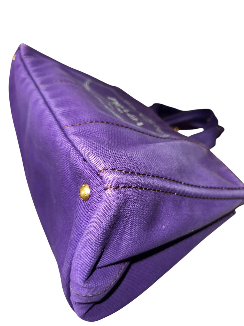 Prada Kanapa Denim, Large Violet 00142026OPUL