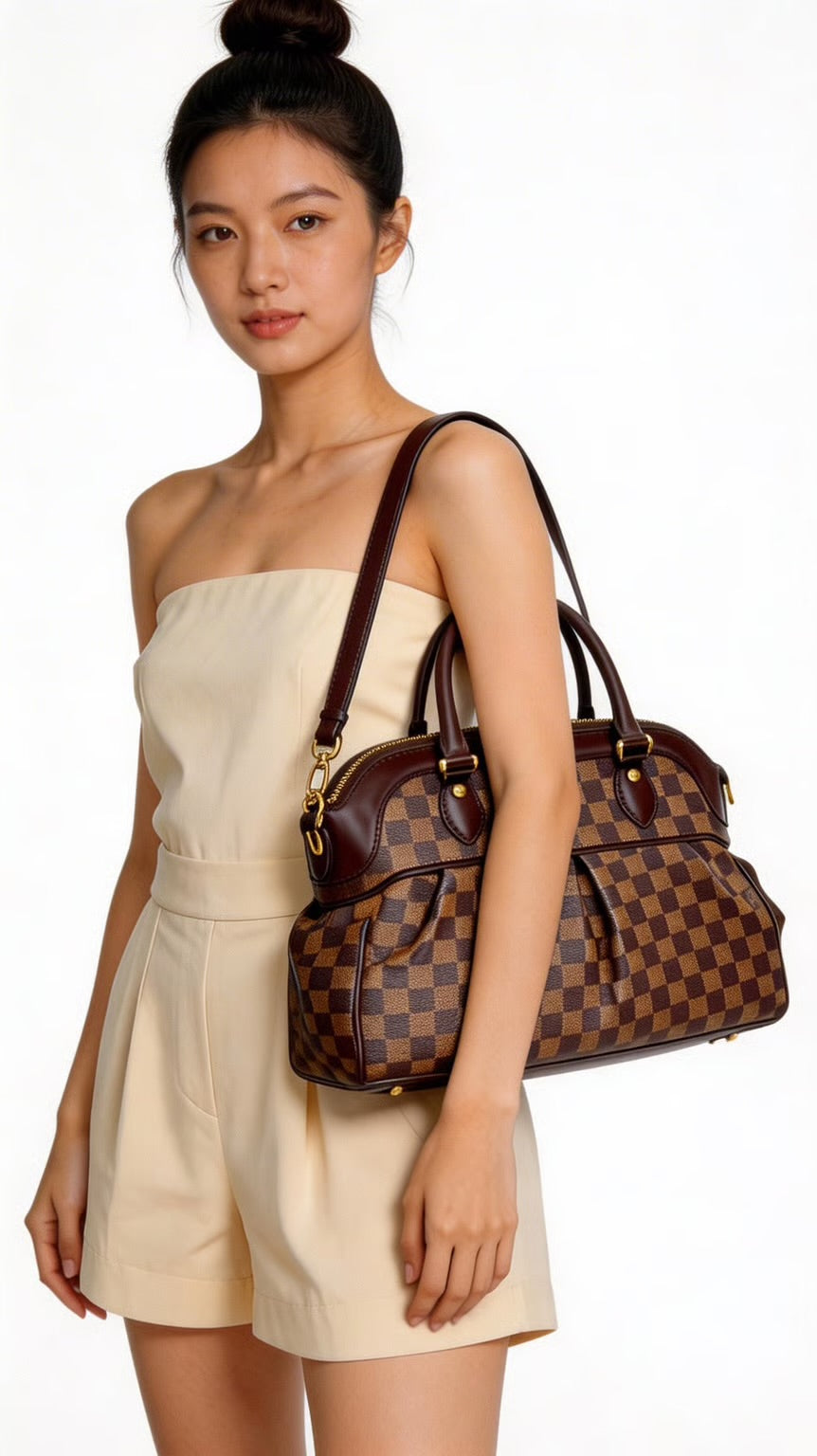 Preloved Louis Vuitton Trevi Damier Ebene