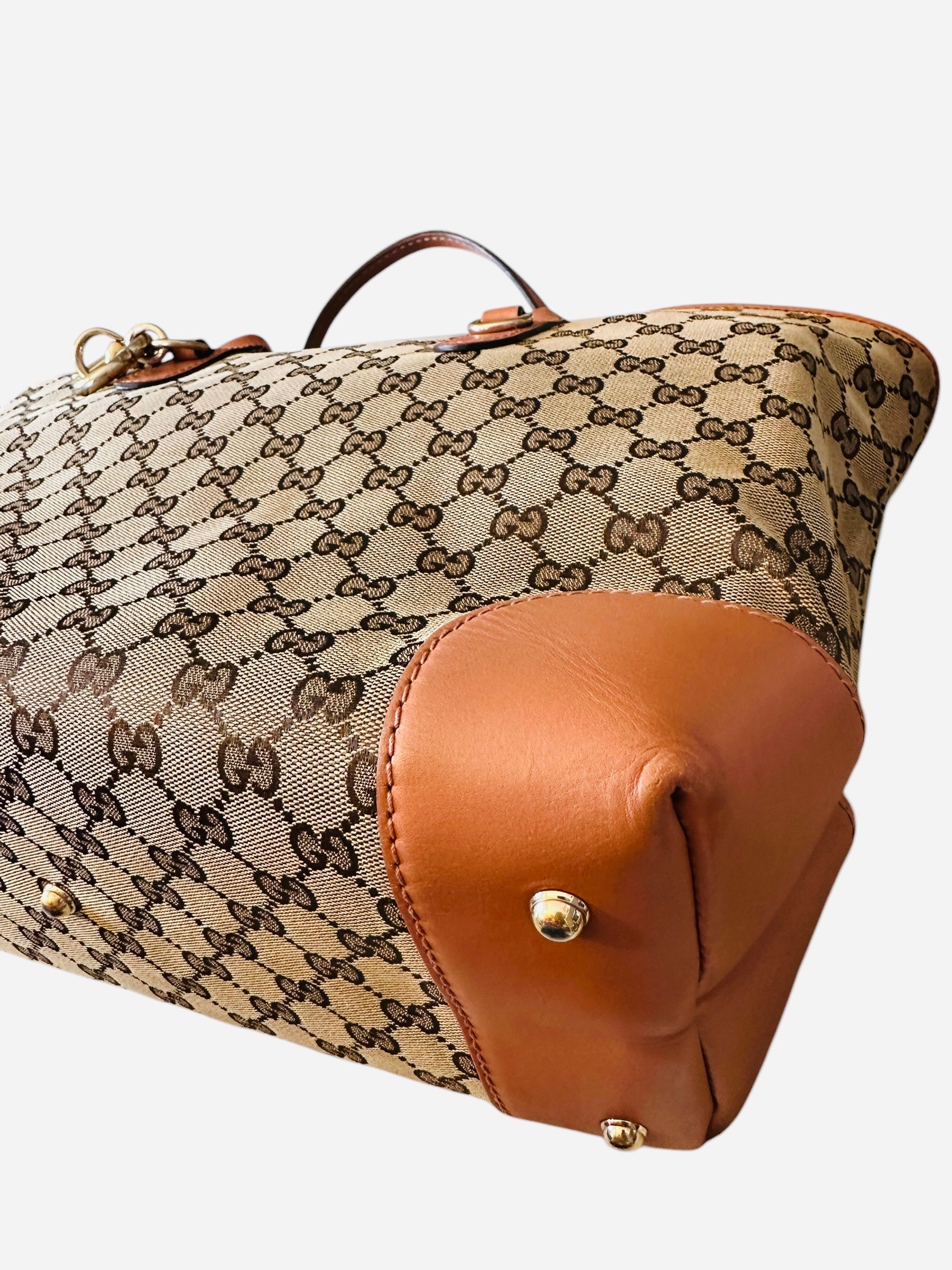 Preloved Gucci GG Canvass  Shopper’s Tote  03082024OPUL