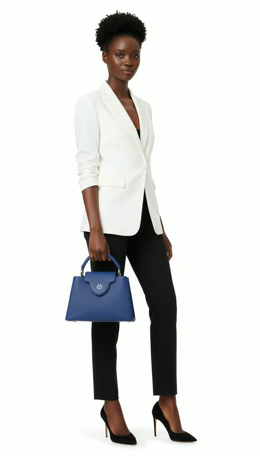 Preloved Louis Vuitton Capuccine in Taurillon Leather Medium Handbag 00562025OPUL