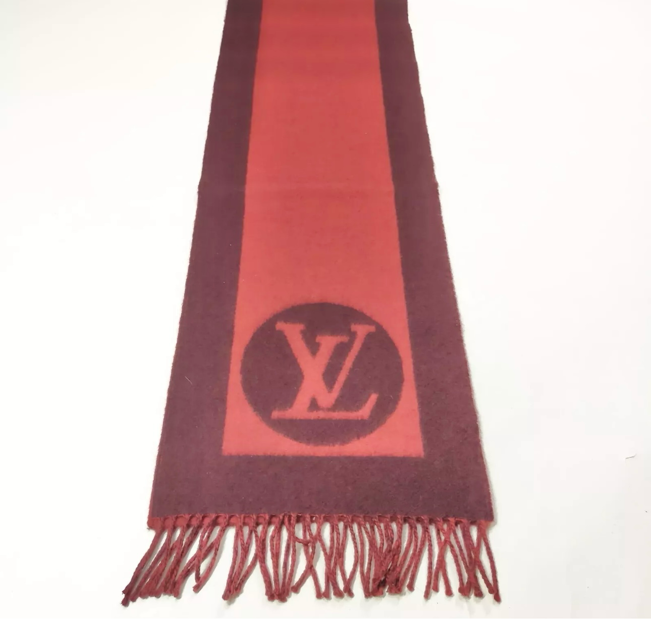 Preloved Louis Vuitton LV Angora-Lamb Wool Winter Scarf (02582024OPUL)