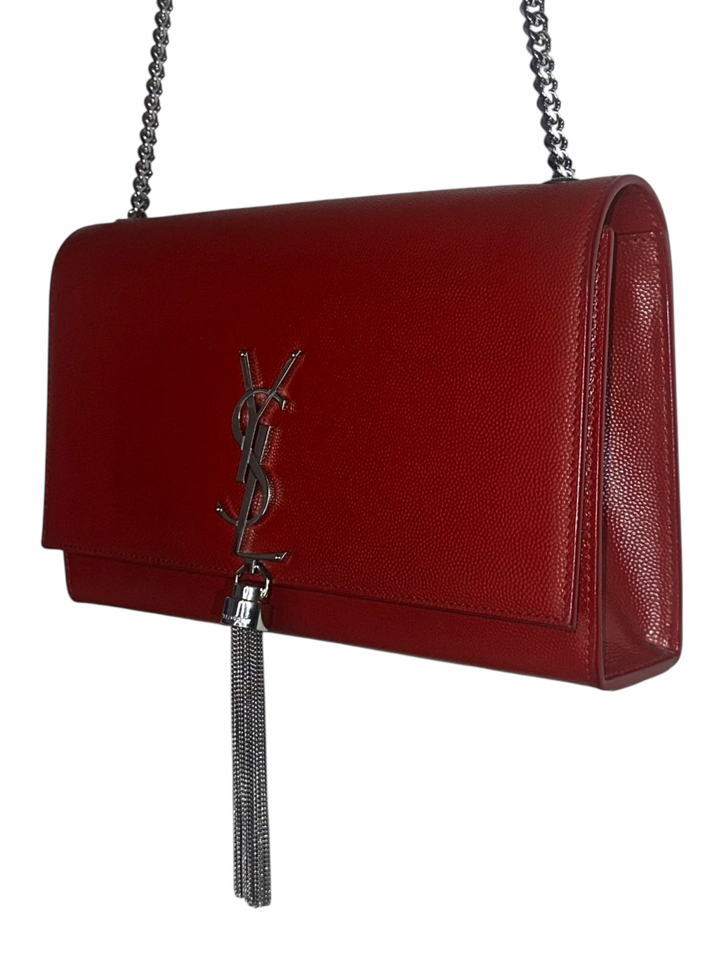 Preloved Saint Laurent Monogram YSL Kate Tassle, Medium 00292026OPUL