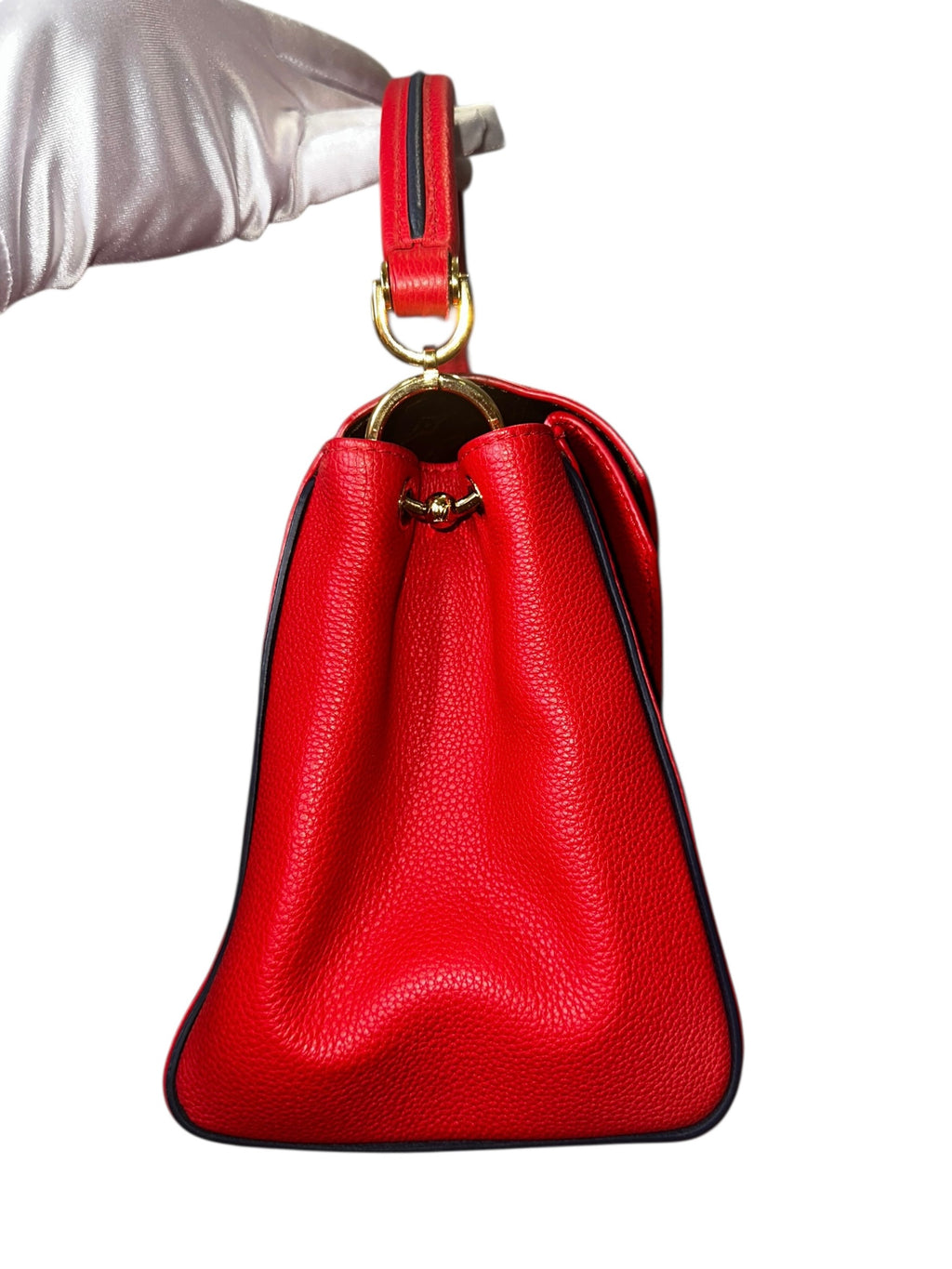 Preloved Louis Vuitton Double V Monogram Satchel (Full Set) 00112026OPUL