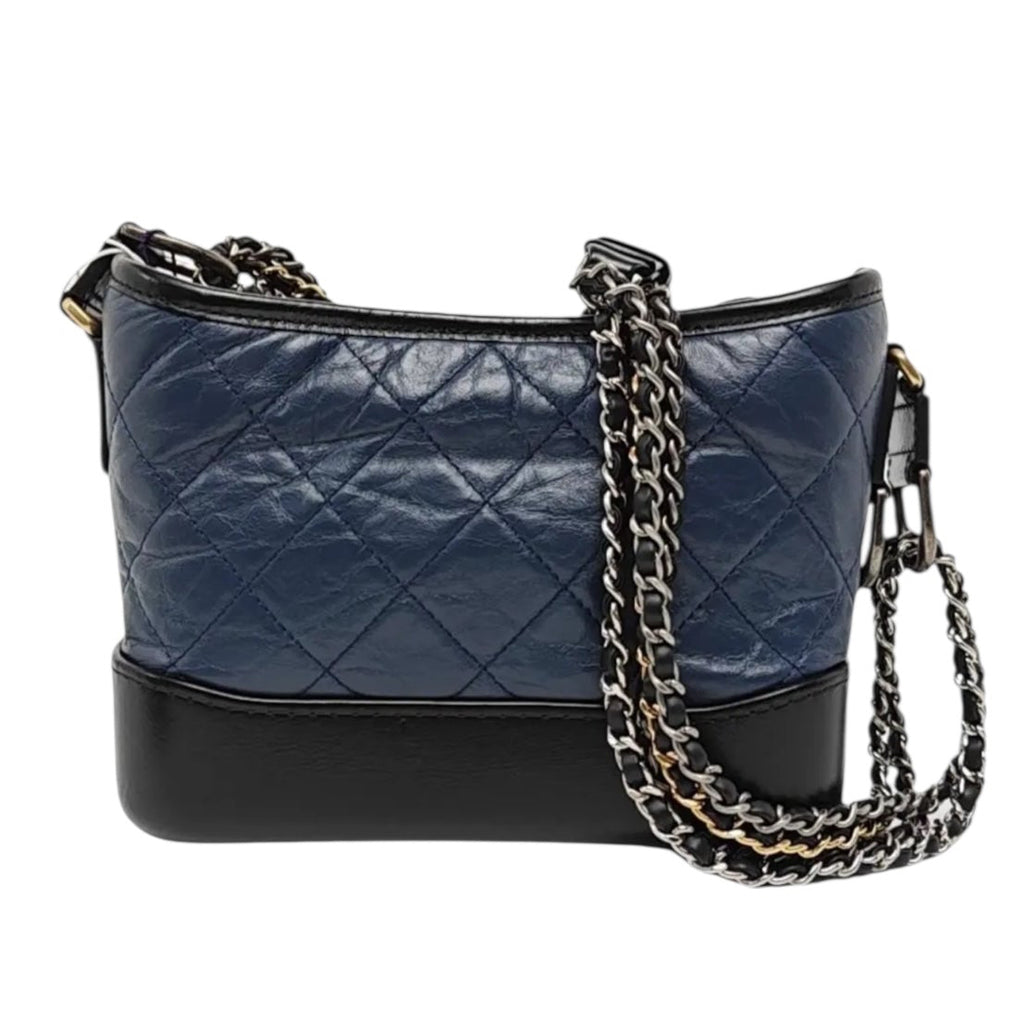 Preloved Chanel CC Gabrielle in Lambskin Leather Medium 00552025OPUL