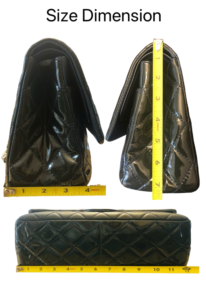 Preloved Chanel CC 2.55 Reissue Patent Lambskin Leather 00162025OP