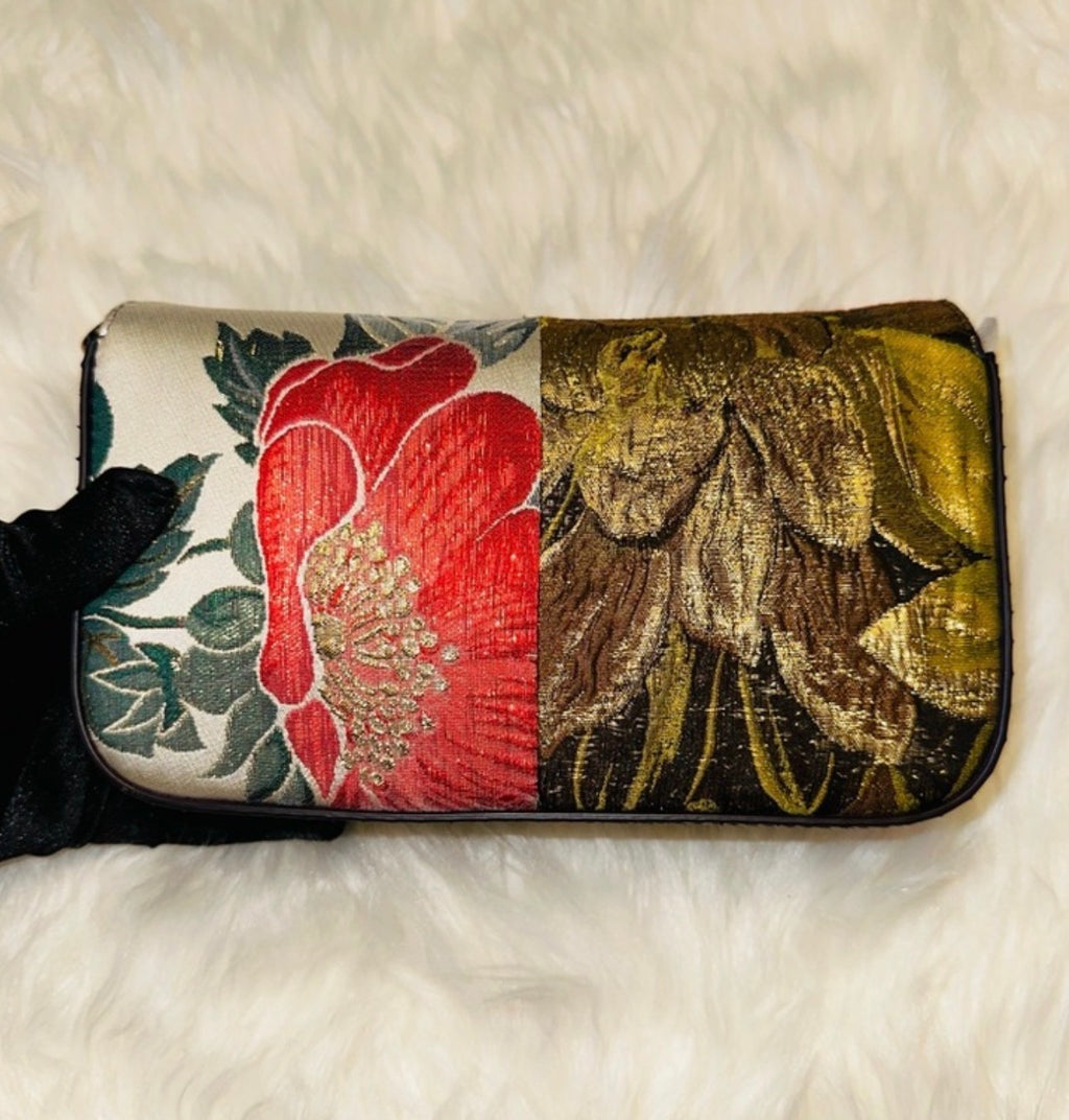 New Dolce & Gabbana Patchwork Girl’s Python Skin Convertible Crossbody (Full Set) 00672024OPUL