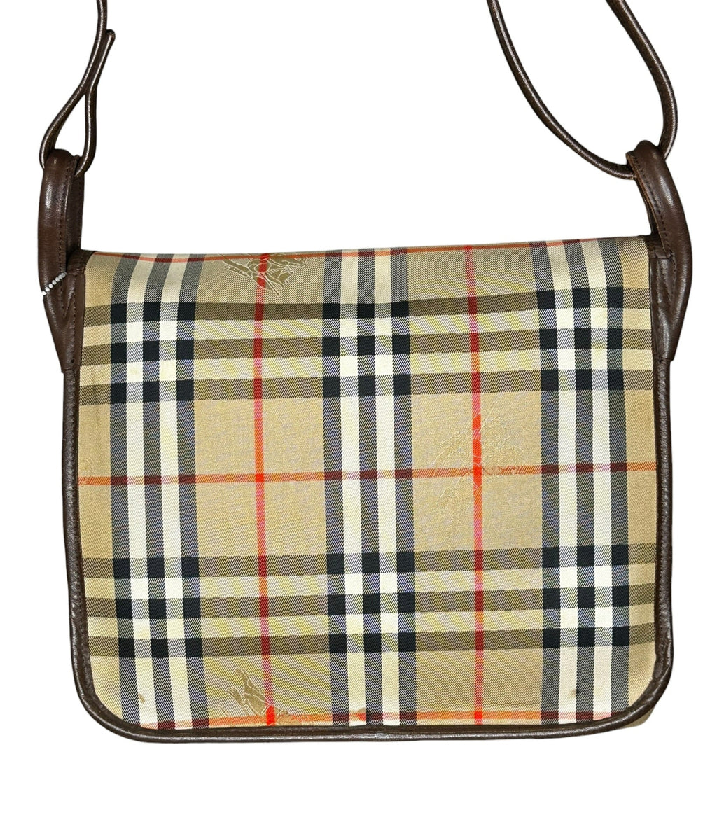 Preloved Burberry Nova Messenger Bag 00092026OPUL