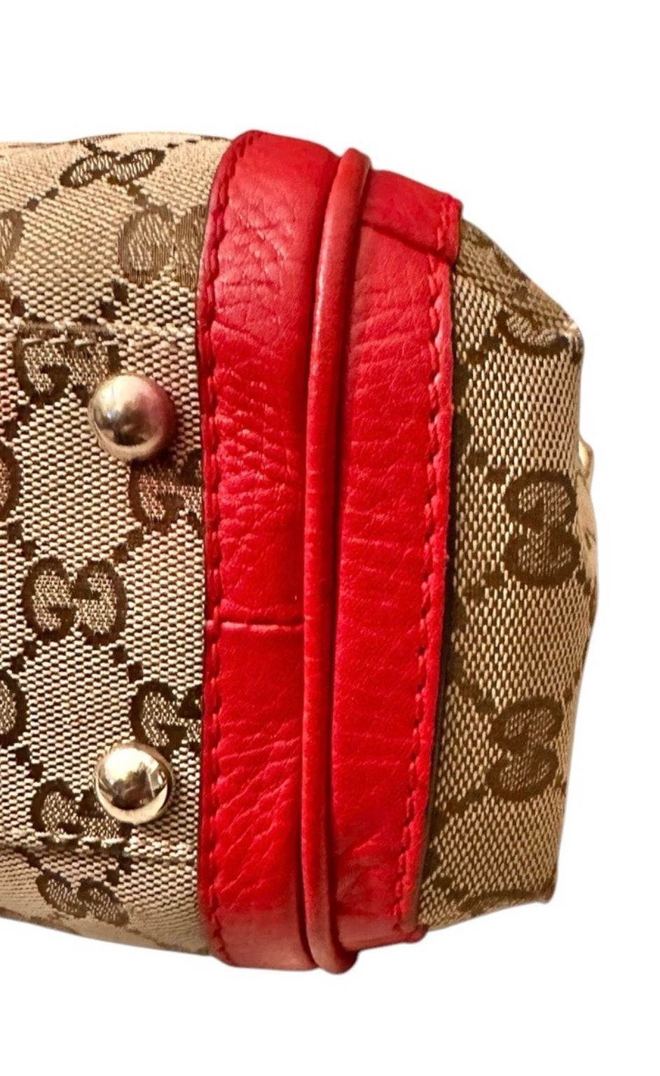 Preloved Gucci GG Braided Top Handle Bamboo Two Way Bag 03032024OPUL