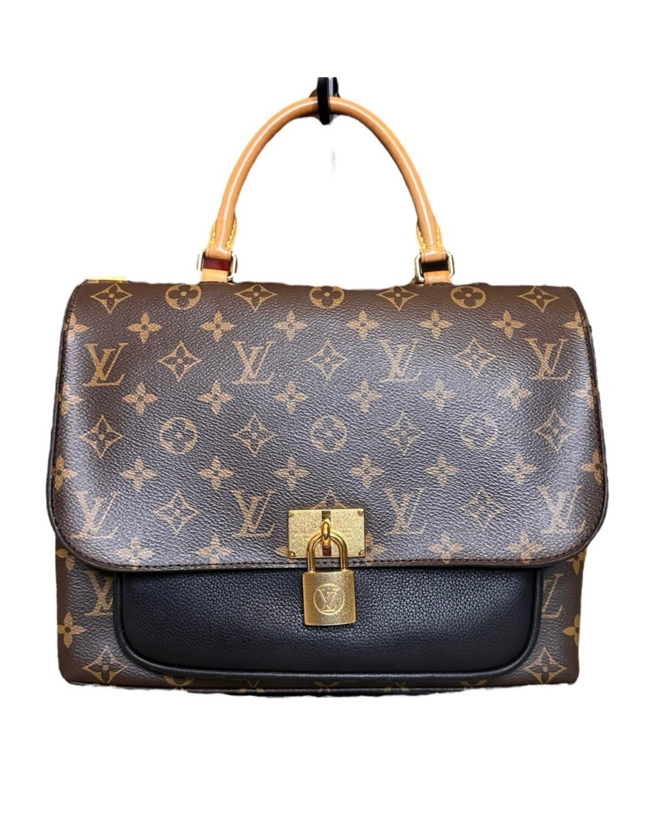 Preloved Louis Vuitton Black Marignan Monogram