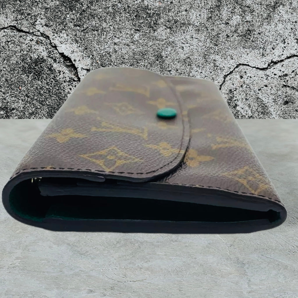 Preloved Louis Vuitton Monogram Portefeulle Emily Green with Box 01682024OPUL