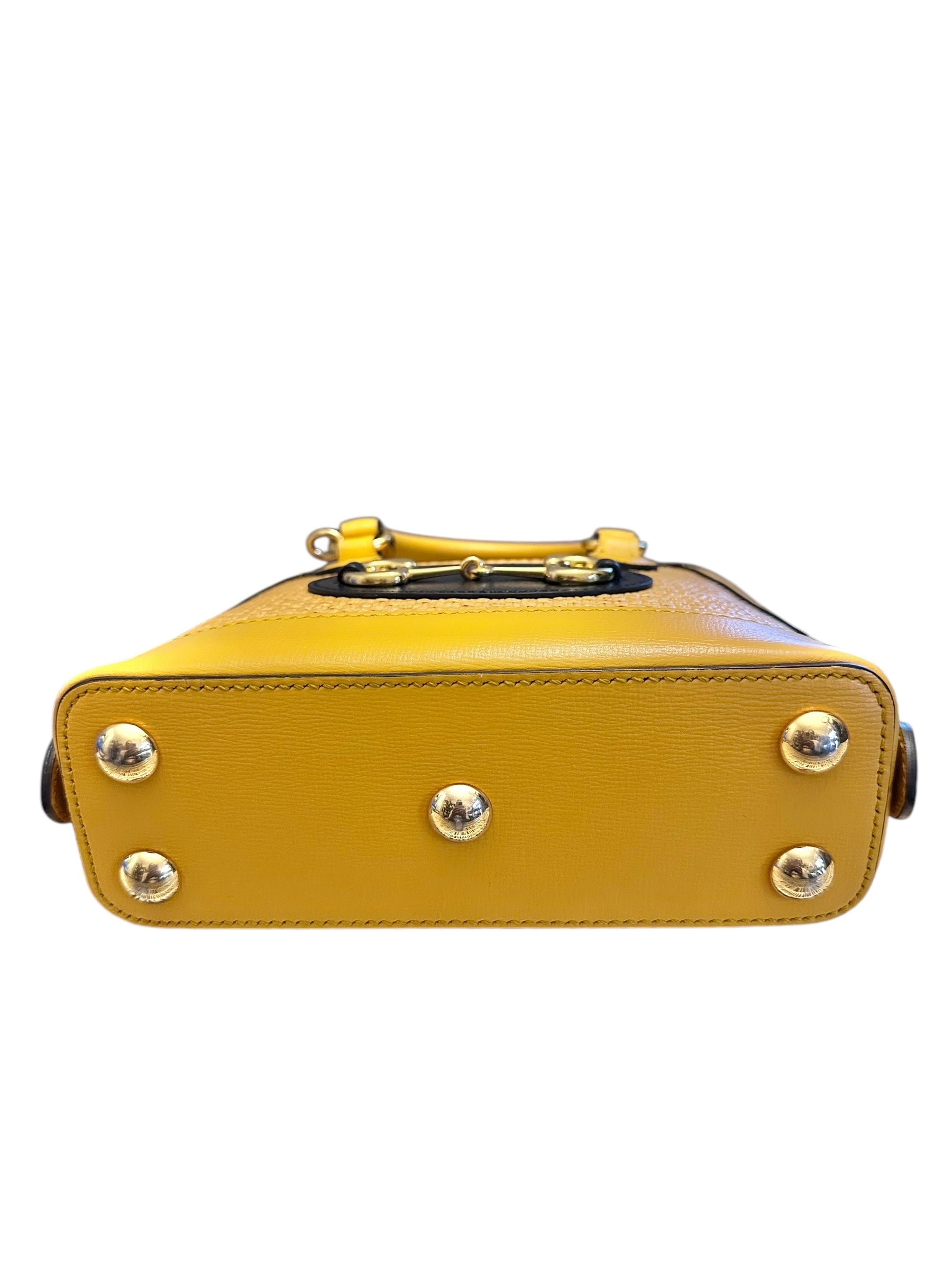 Preloved Gucci Horsebit 1955 Top Handle Bag 00142025OP