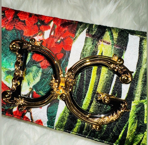 Dolce & Gabbana Patchwork Girl’s Python Skin Convertible Crossbody (Full Set) 00672024OPUL