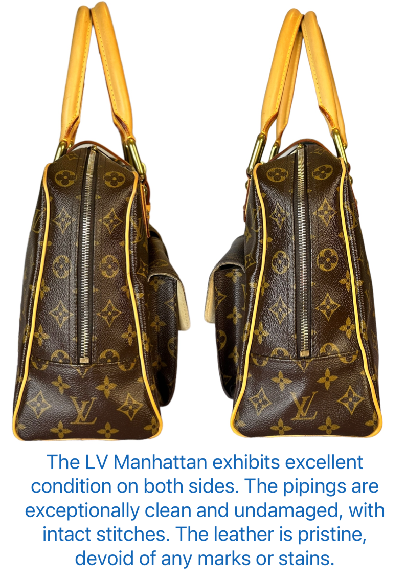 Preloved Louis Vuitton Monogram Manhattan GM 01212024OPUL