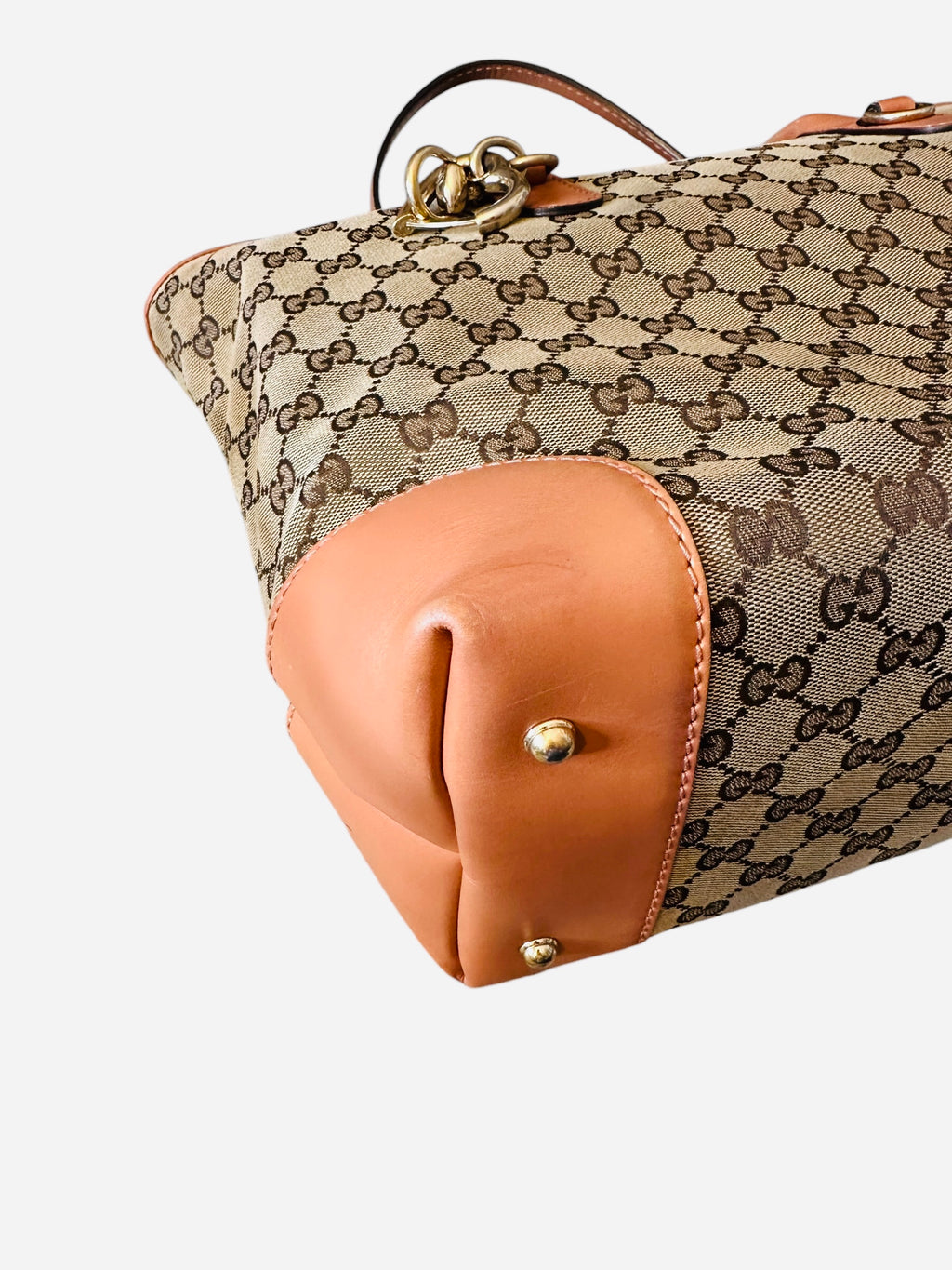 Preloved Gucci GG Canvass  Shopper’s Tote  03082024OPUL