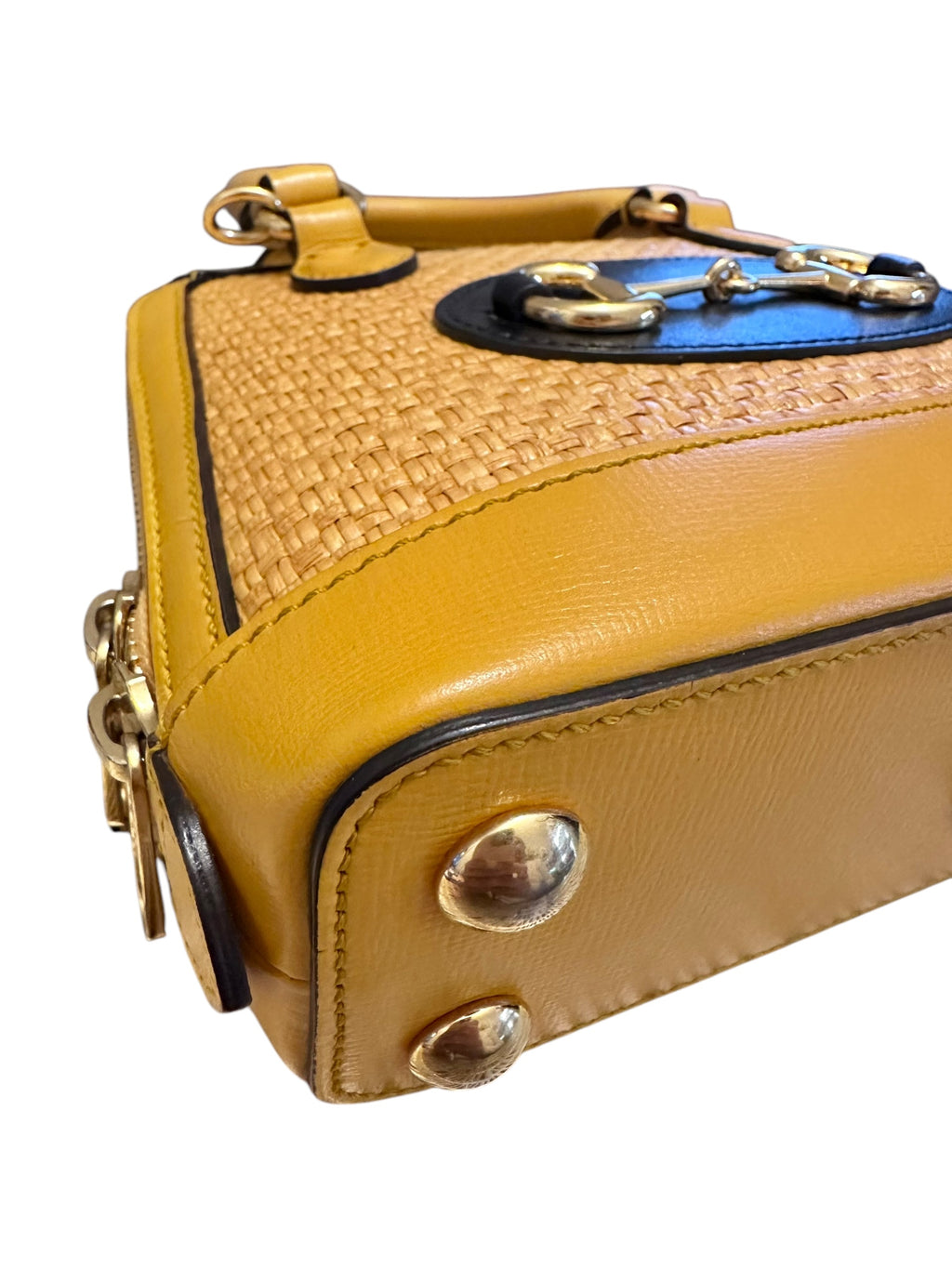 Preloved Gucci Horsebit 1955 Top Handle Bag 00142025OP