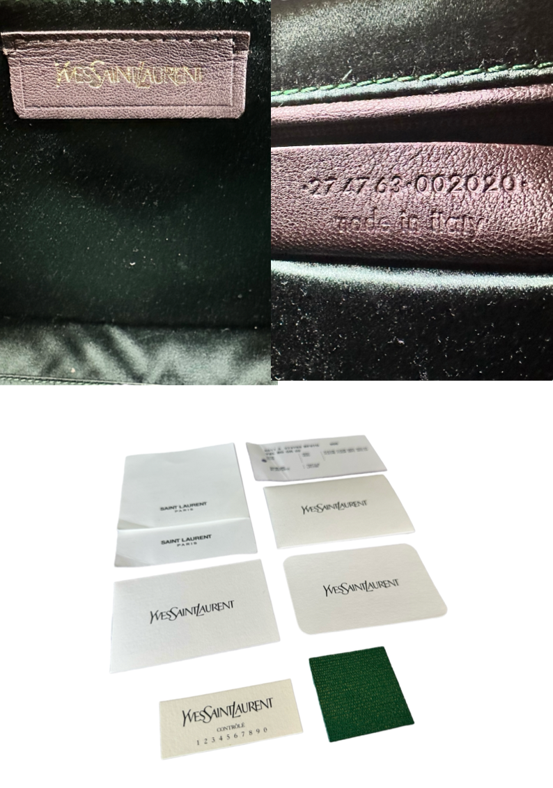 Preloved Saint Laurent YSL Full Grained Calfskin Leather Large Top Handle Satchel 00142024OPUL