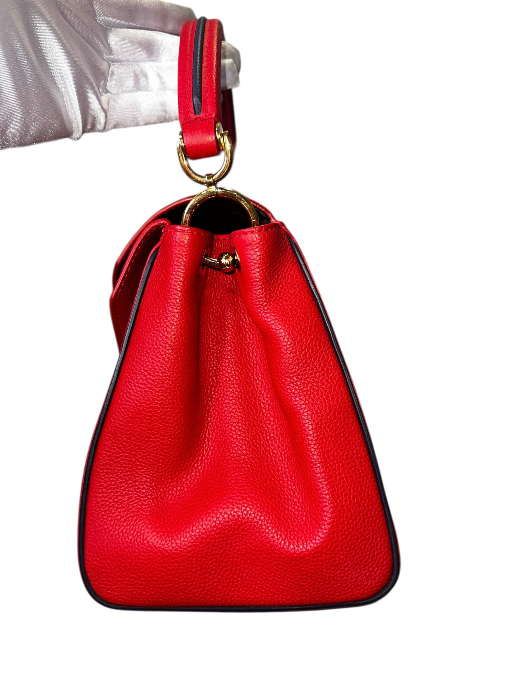 Preloved Louis Vuitton Double V Monogram Satchel (Full Set) 00112026OPUL