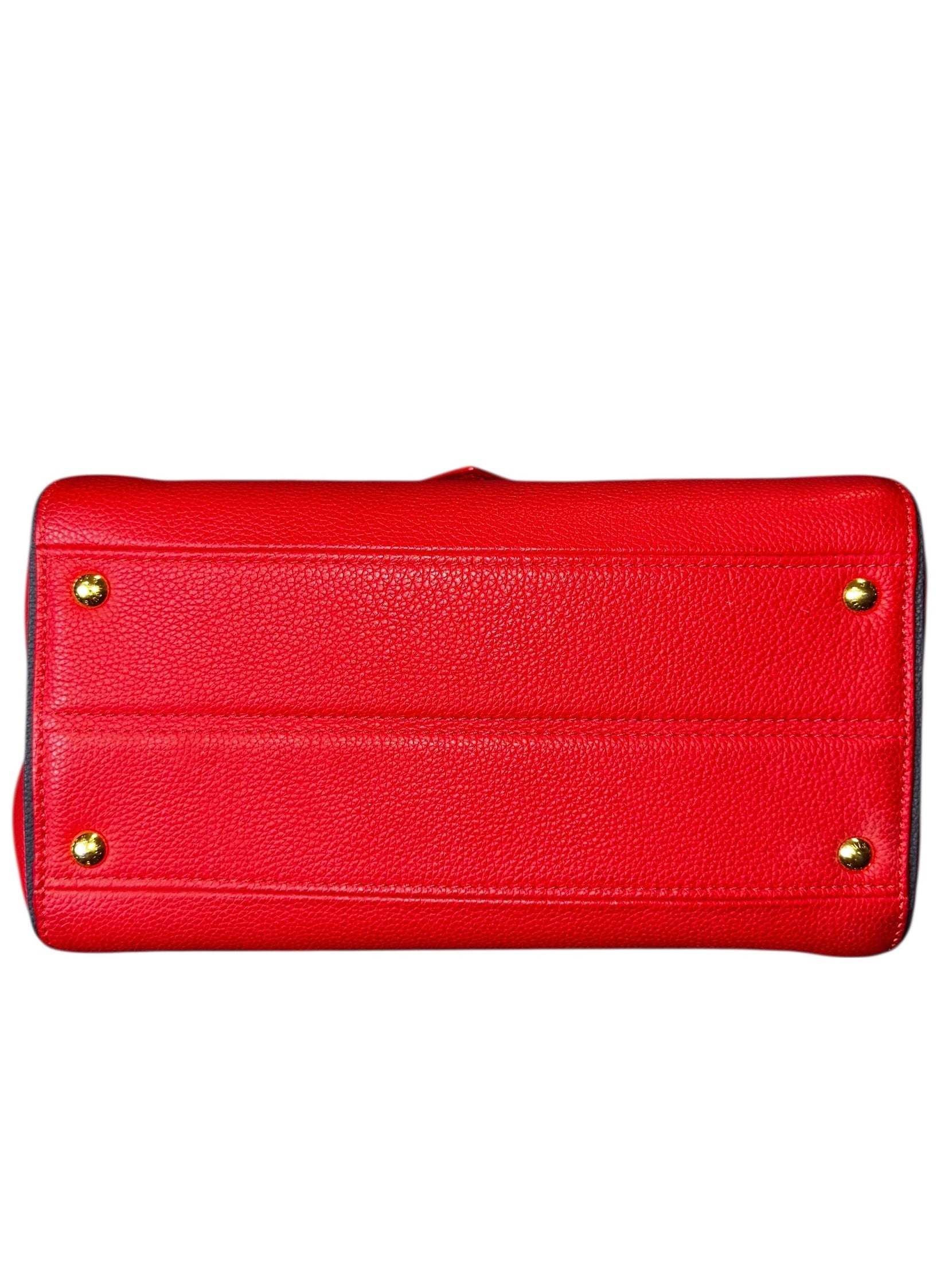 Preloved Louis Vuitton Double V Monogram Satchel (Full Set) 00112026OPUL