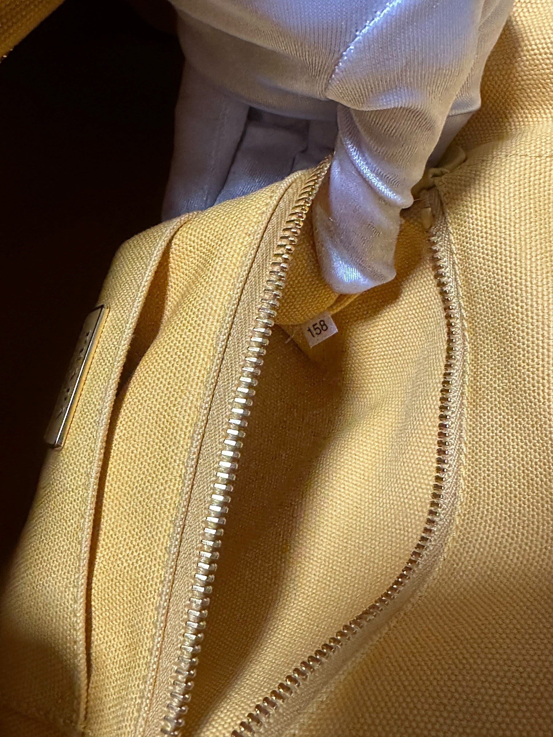 Prada Canapa Tote Ananas, (Med Size) 00152026OPUL