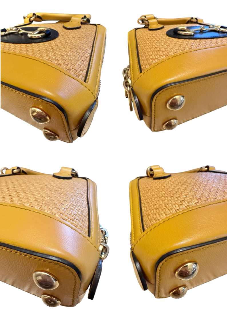 Preloved Gucci Horsebit 1955 Top Handle Bag 00142025OP