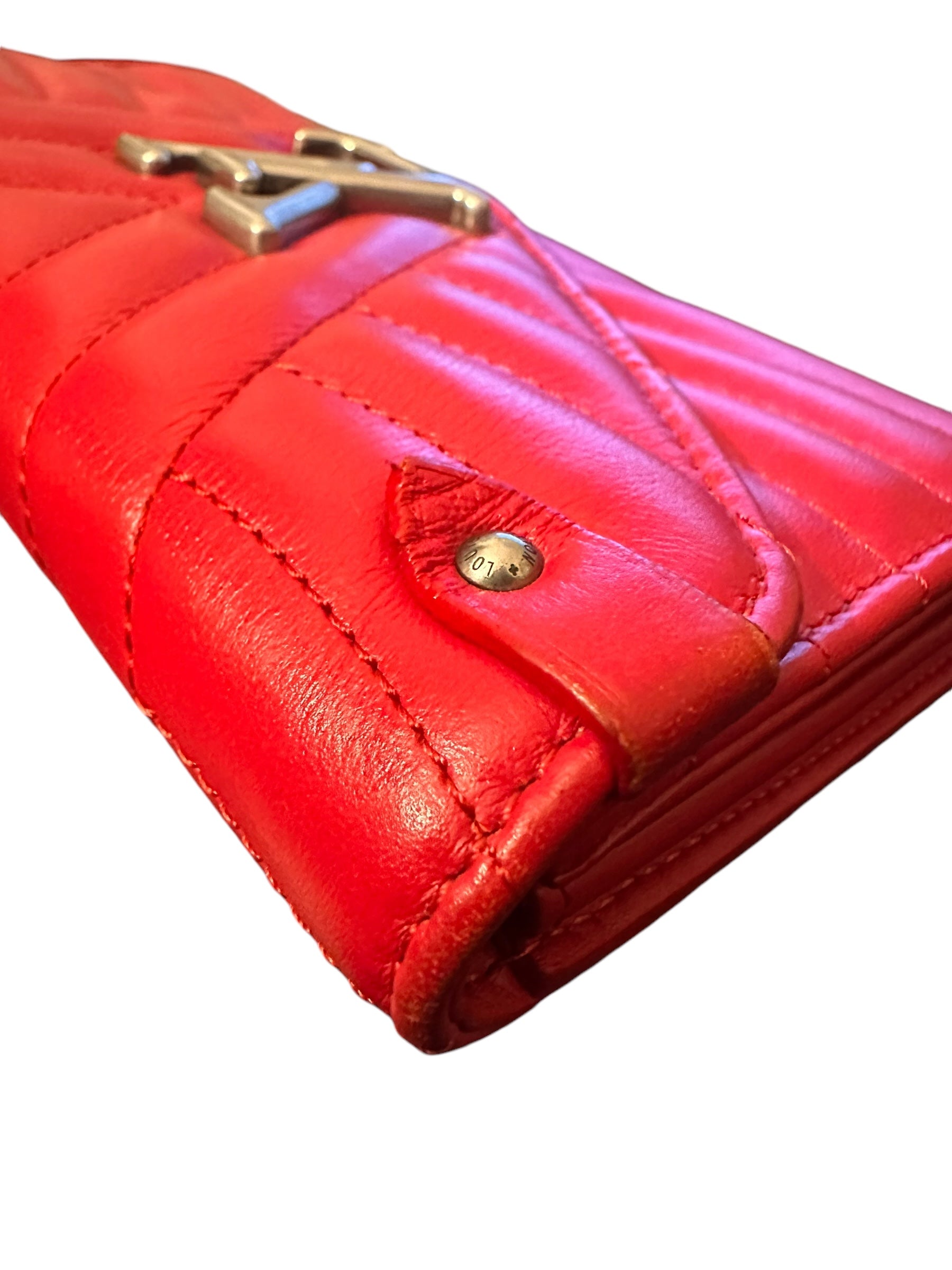 Preloved Louis Vuitton LV New Wave in Quilted Red Calfskin Leather (02632024OPUL)