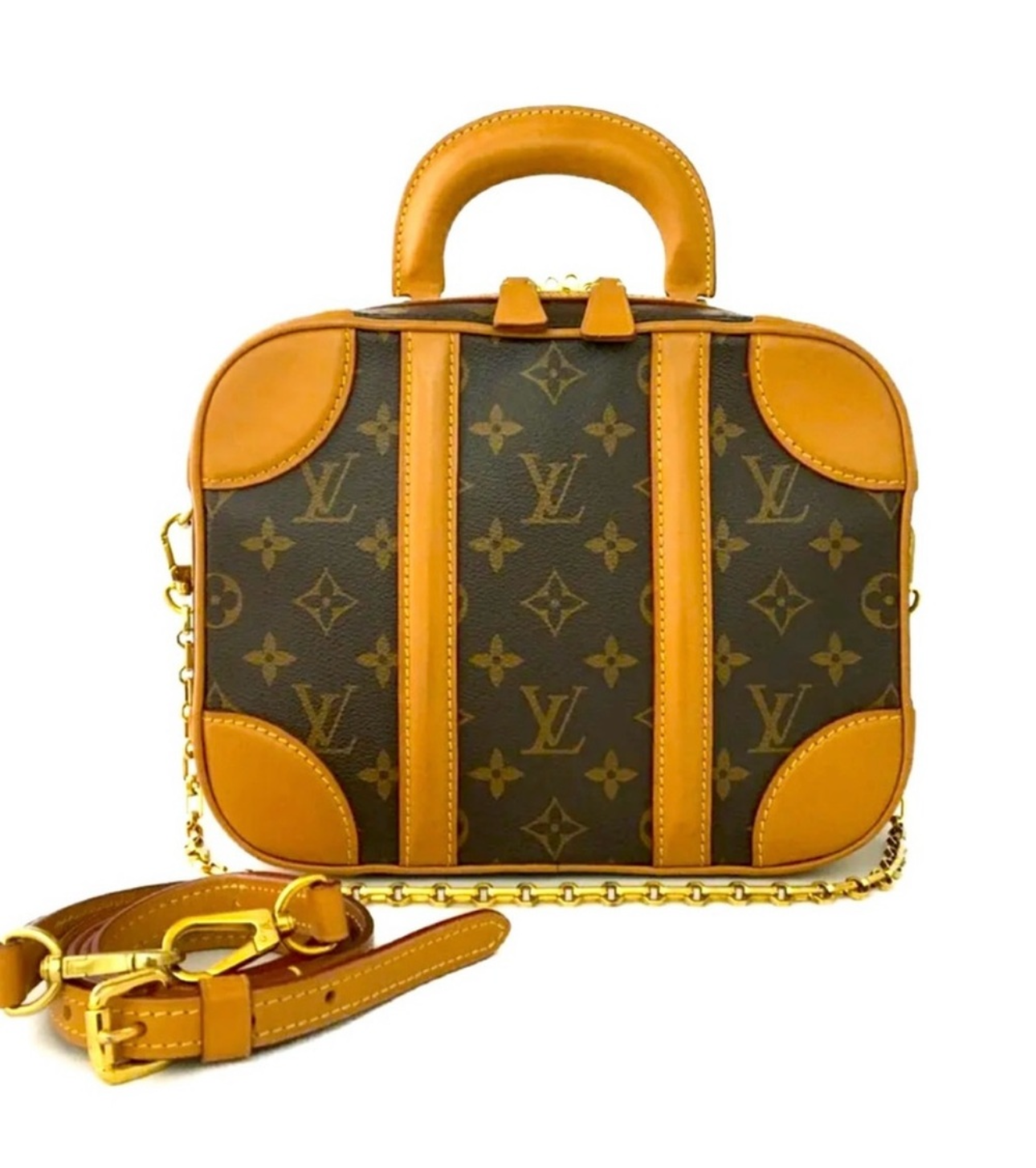 Preloved Louis Vuitton Monogram Valisette (Full Set) 00492025OPUL