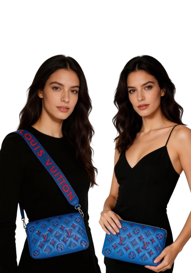 Preloved Louis Vuitton Coussin Pochette Lambskin Crossbody Bag 00212026OPUL