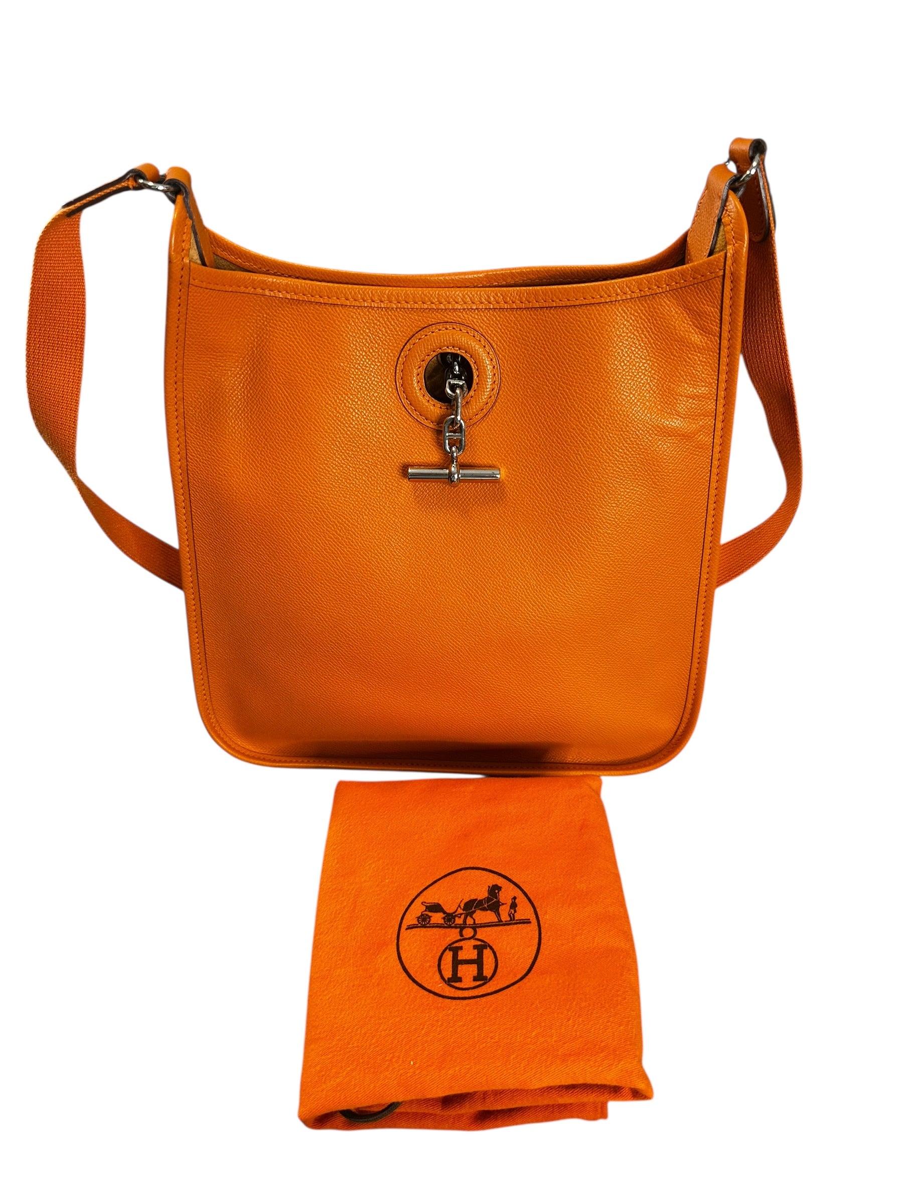 Preloved Hermes Vespa PM in Epsom Leather with Hermes Horse Accessory 00172026OPUL