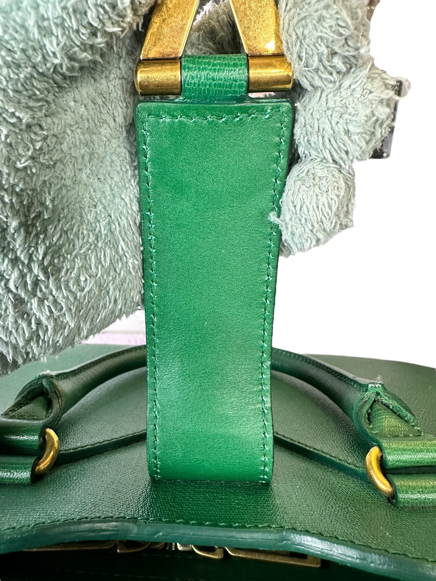 Preloved Saint Laurent YSL Full Grained Calfskin Leather Large Top Handle Satchel 00142024OPUL