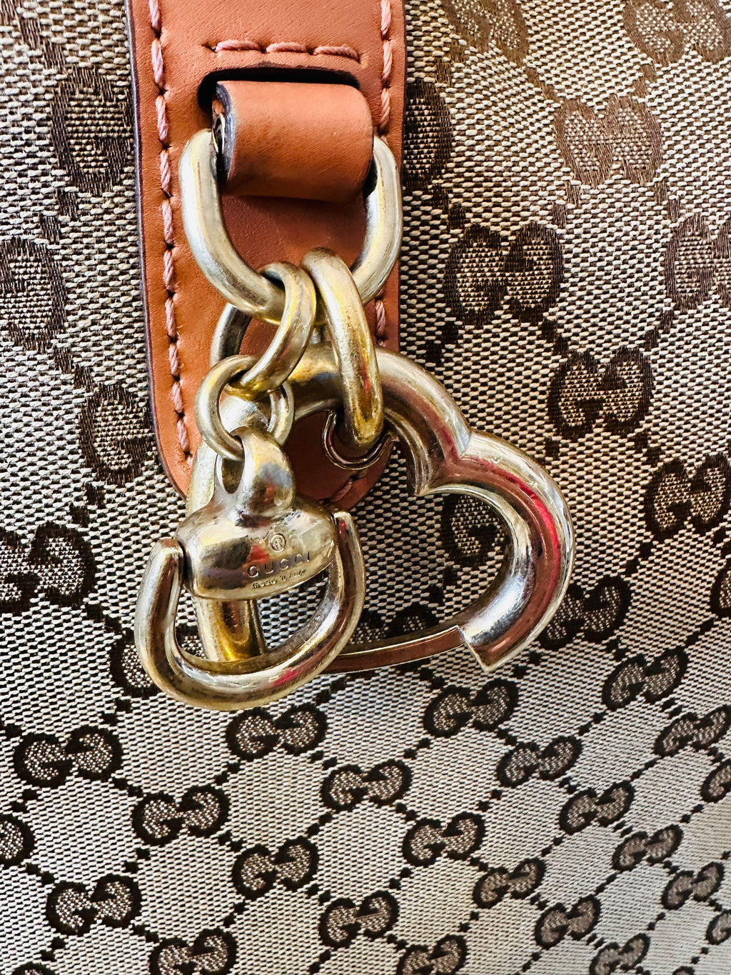 Preloved Gucci GG Canvass  Shopper’s Tote  03082024OPUL