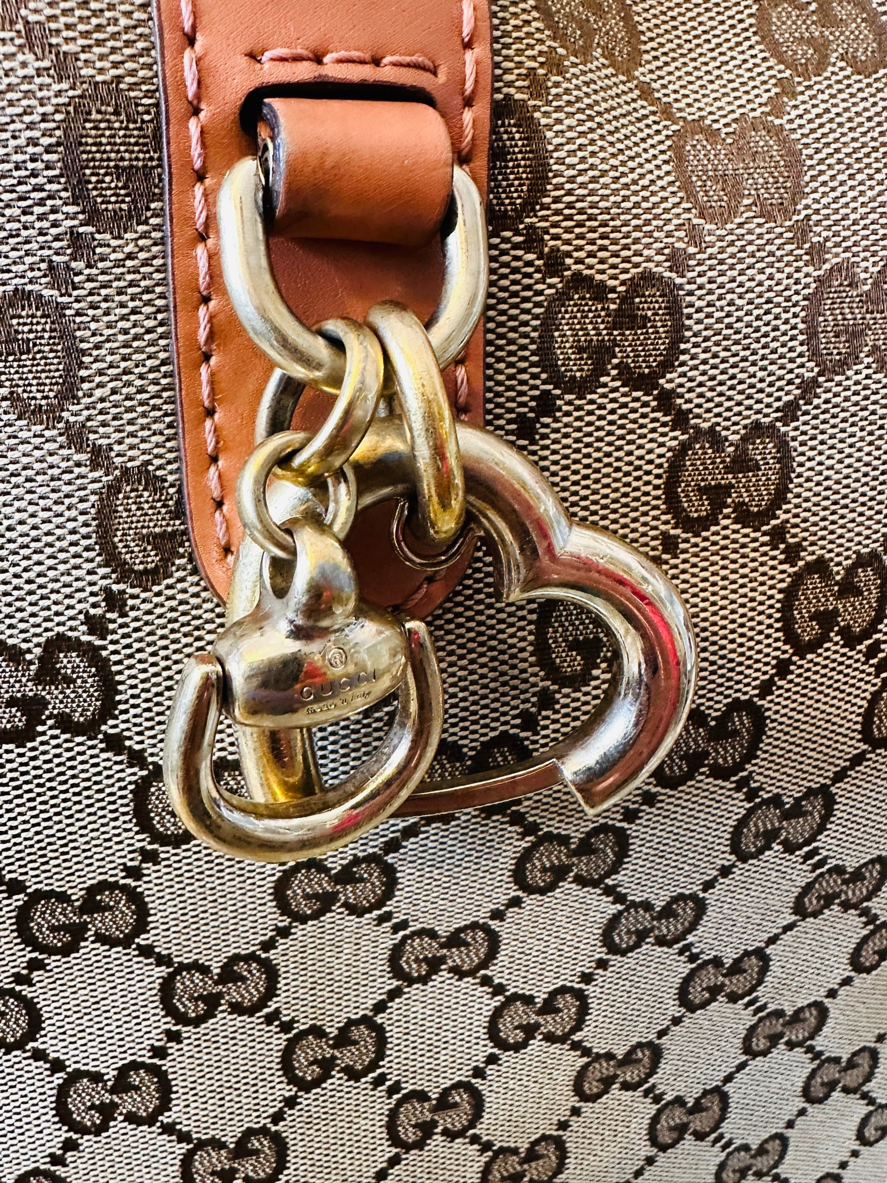 Preloved Gucci GG Canvass  Shopper’s Tote  03082024OPUL